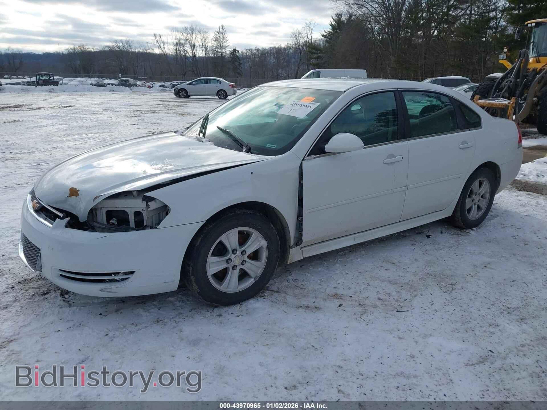 2012 CHEVROLET IMPALA - VIN: 2G1WF5E36C1151936 - Фото 2