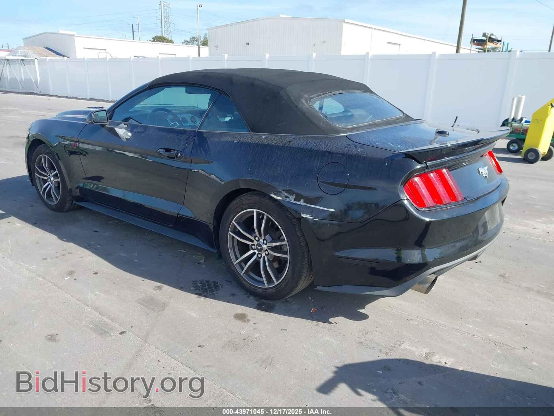 2017 FORD MUSTANG - VIN: 1FATP8UH2H5307472 - Фото 3