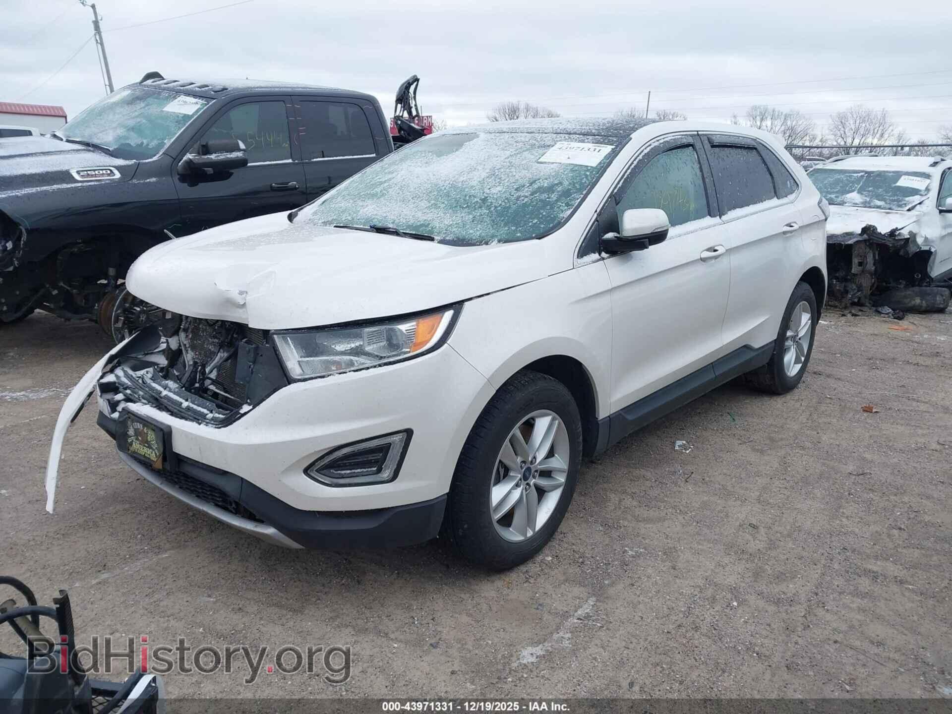 2016 FORD EDGE - VIN: 2FMPK4J9XGBB15111 - Фото 2