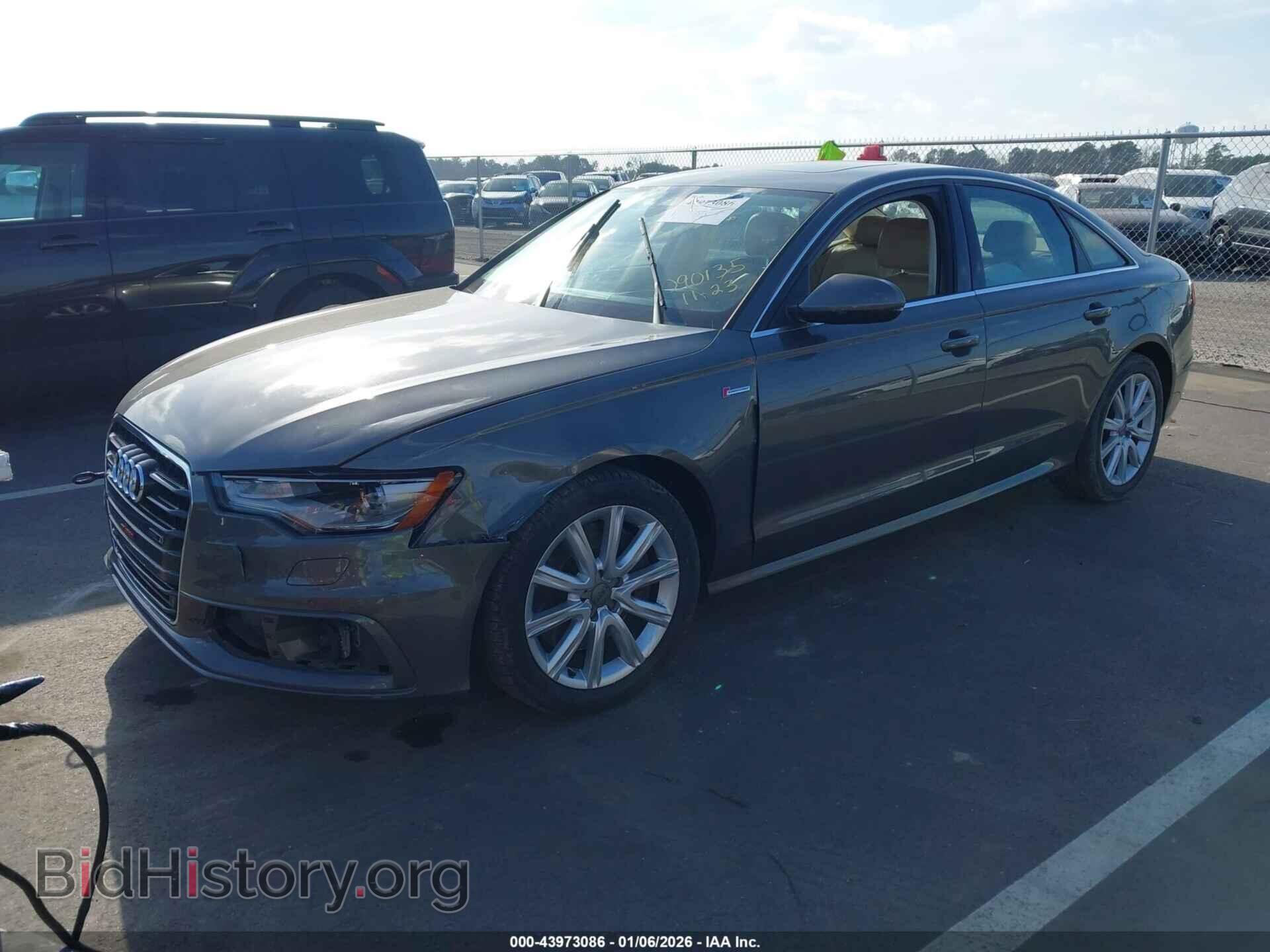 2013 AUDI A6 - VIN: WAUJGBFC5DN090135 - Photo 2
