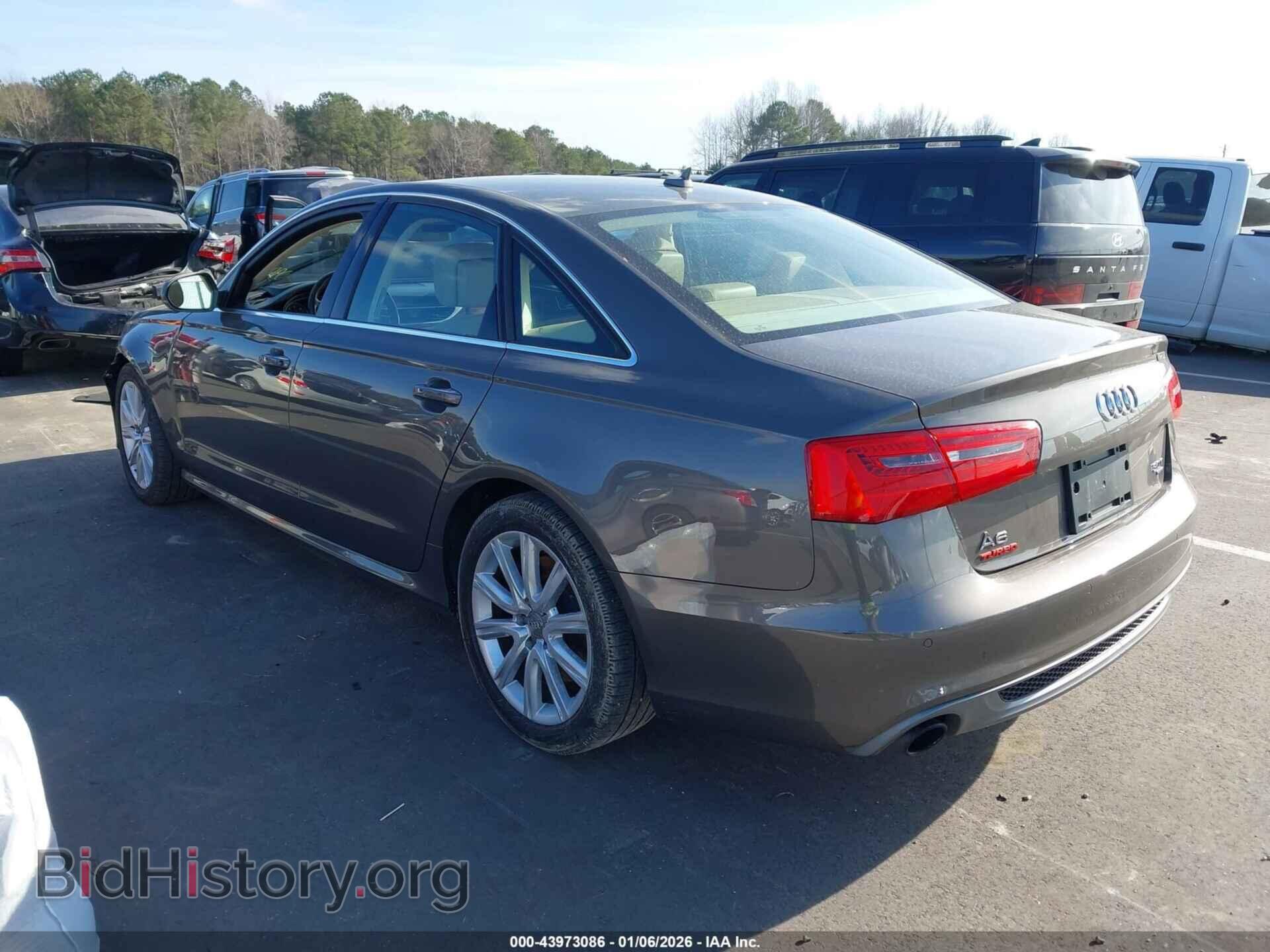 2013 AUDI A6 - VIN: WAUJGBFC5DN090135 - Photo 3