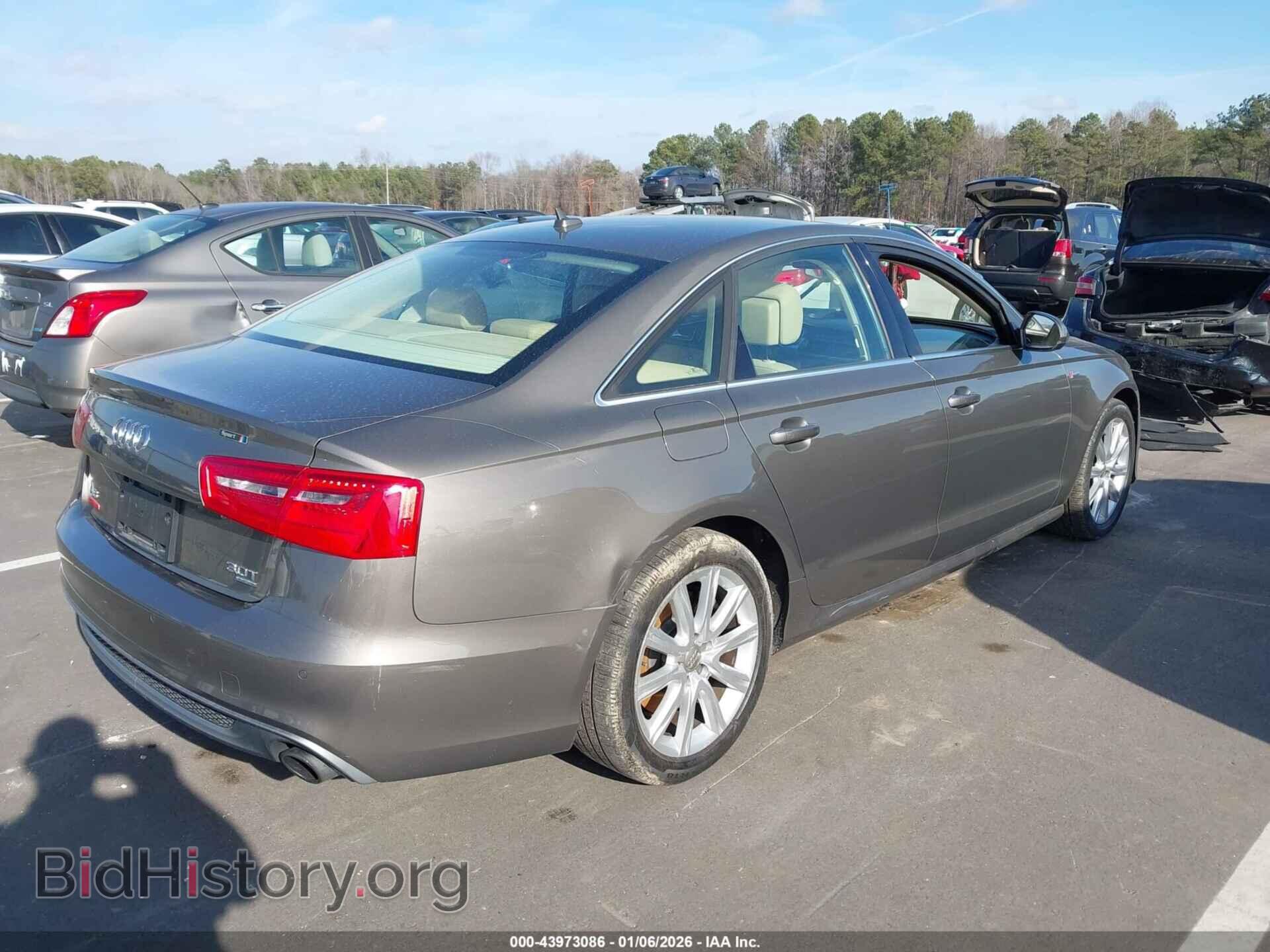 2013 AUDI A6 - VIN: WAUJGBFC5DN090135 - Photo 4
