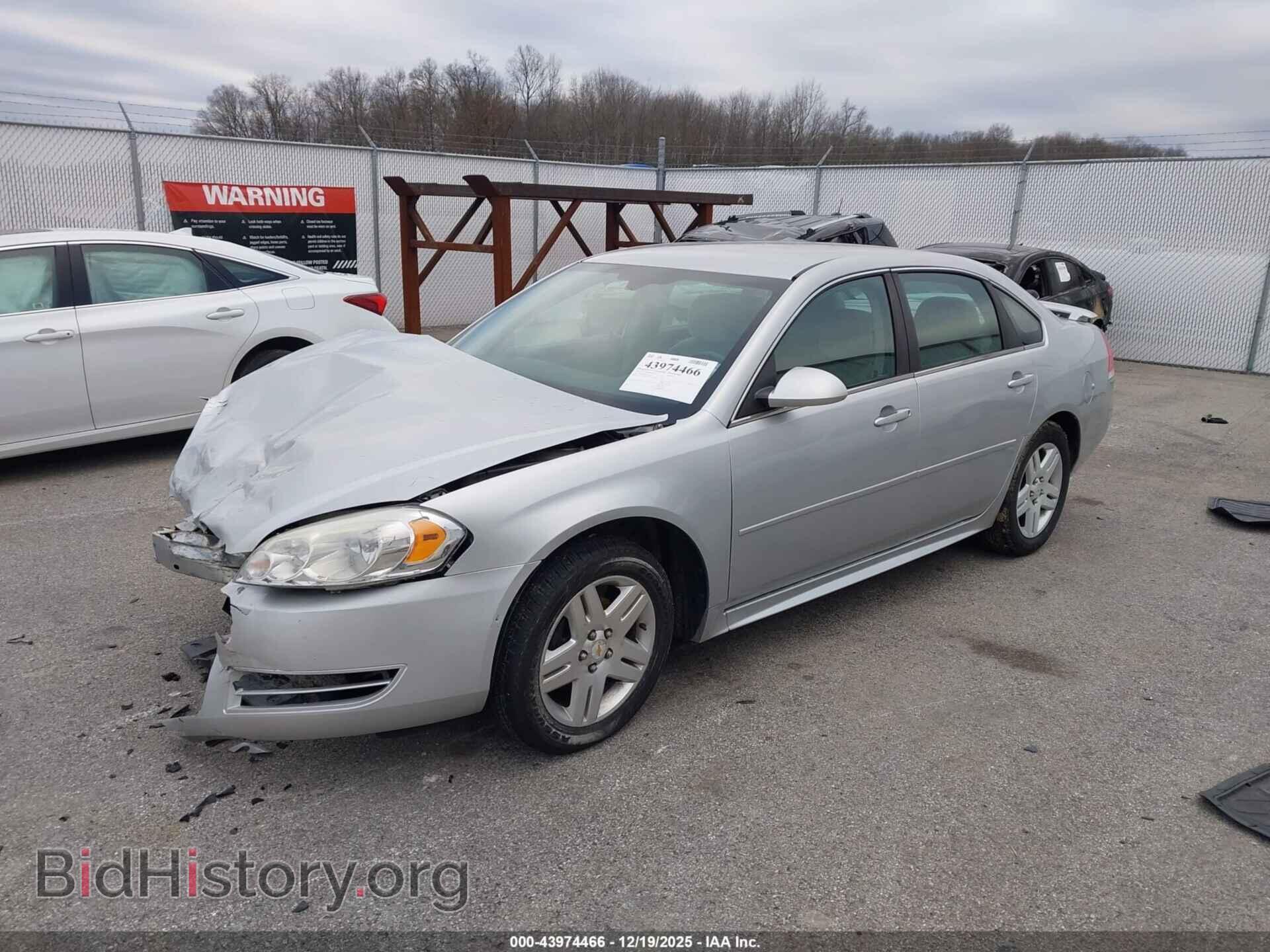 2012 CHEVROLET IMPALA - VIN: 2G1WG5E35C1177165 - Фото 2