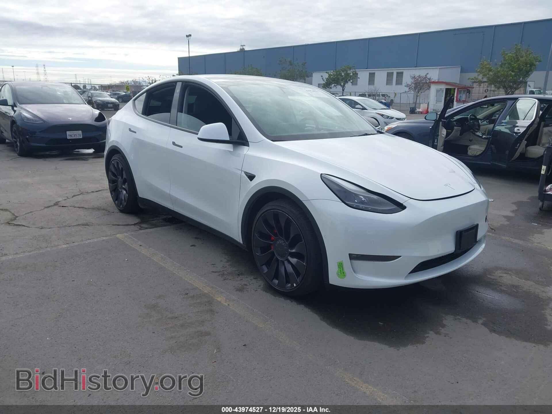 Photo 7SAYGDEF6NF407366 - TESLA MODEL Y 2022