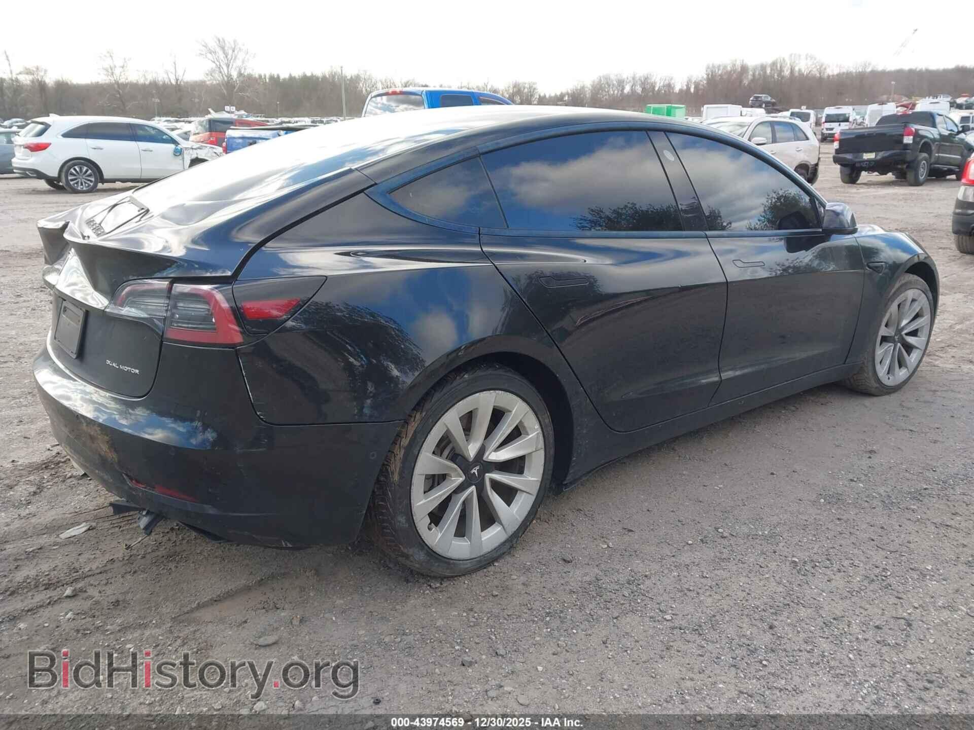 2022 TESLA MODEL 3 - VIN: 5YJ3E1EB4NF189811 - Фото 4