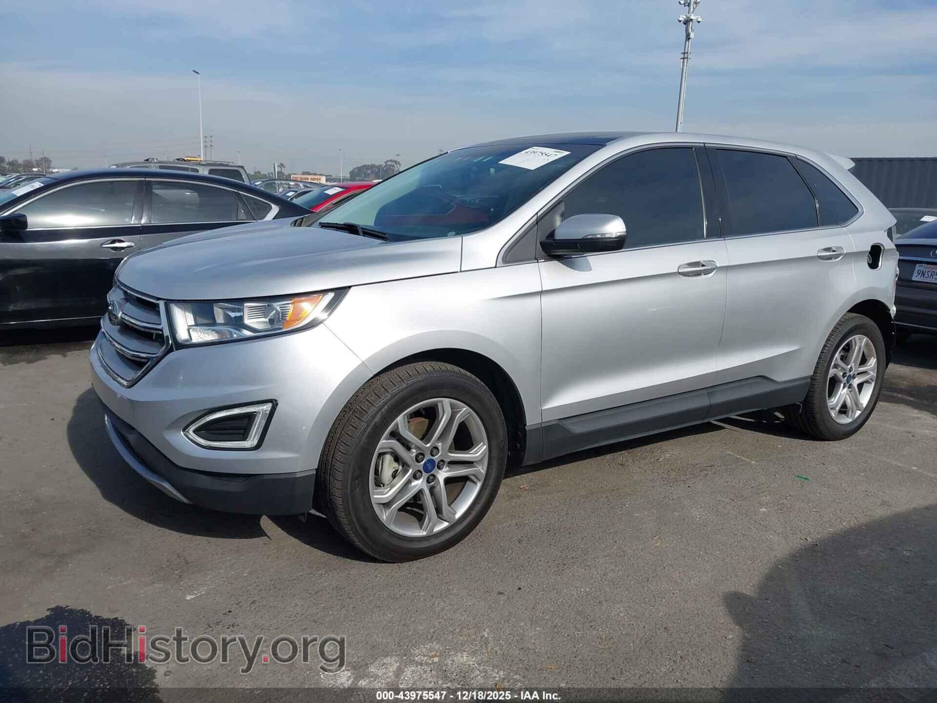 2018 FORD EDGE - VIN: 2FMPK3K96JBB43357 - Фото 2