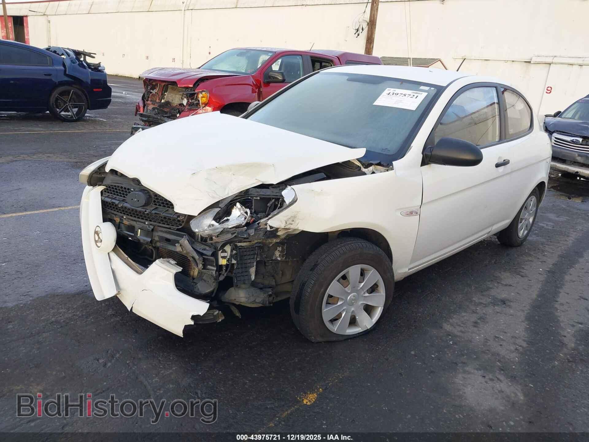 2007 HYUNDAI ACCENT - VIN: KMHCM36C17U015660 - Фото 2