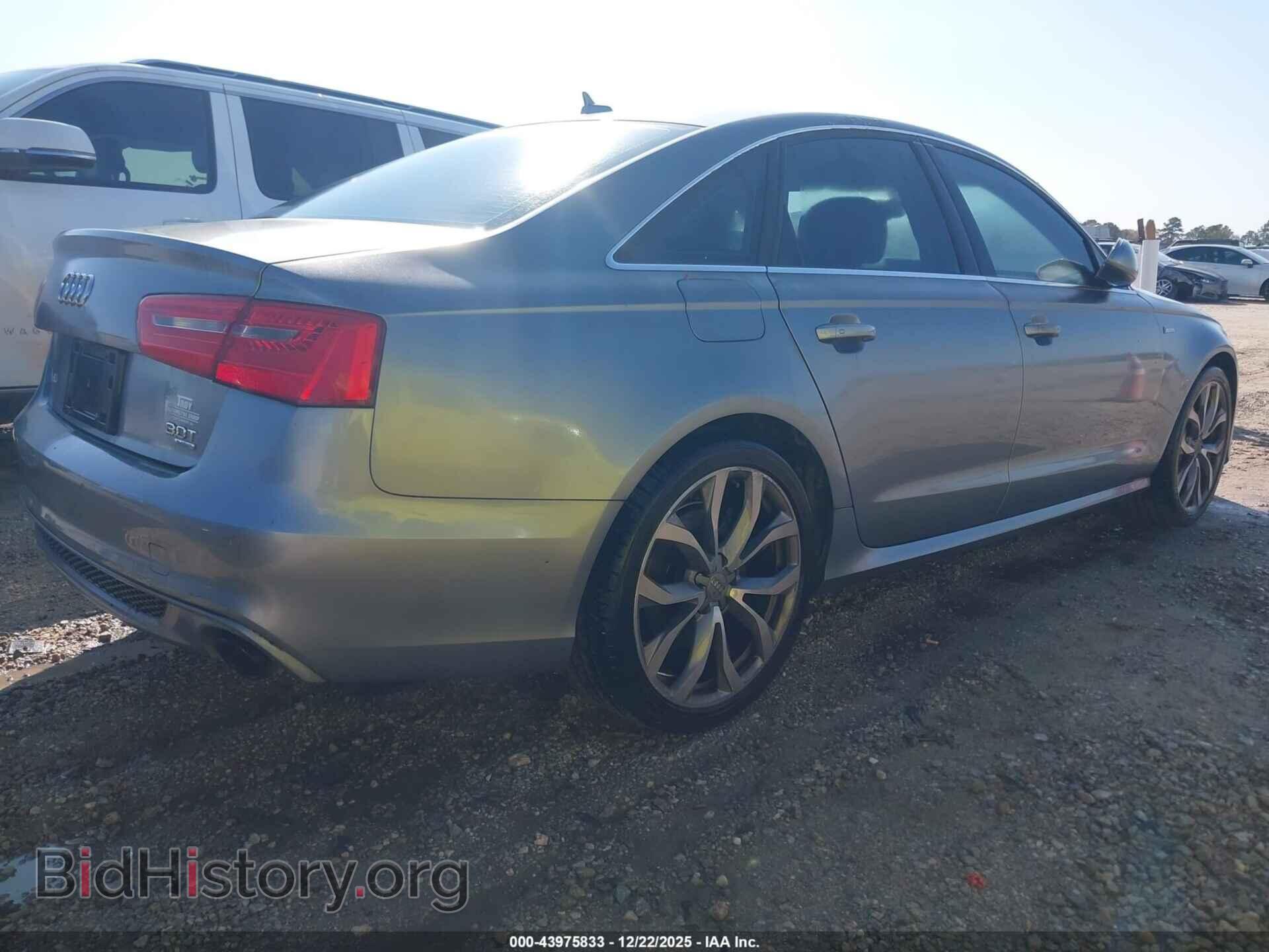 2013 AUDI A6 - VIN: WAUHGAFC3DN151488 - Фото 4