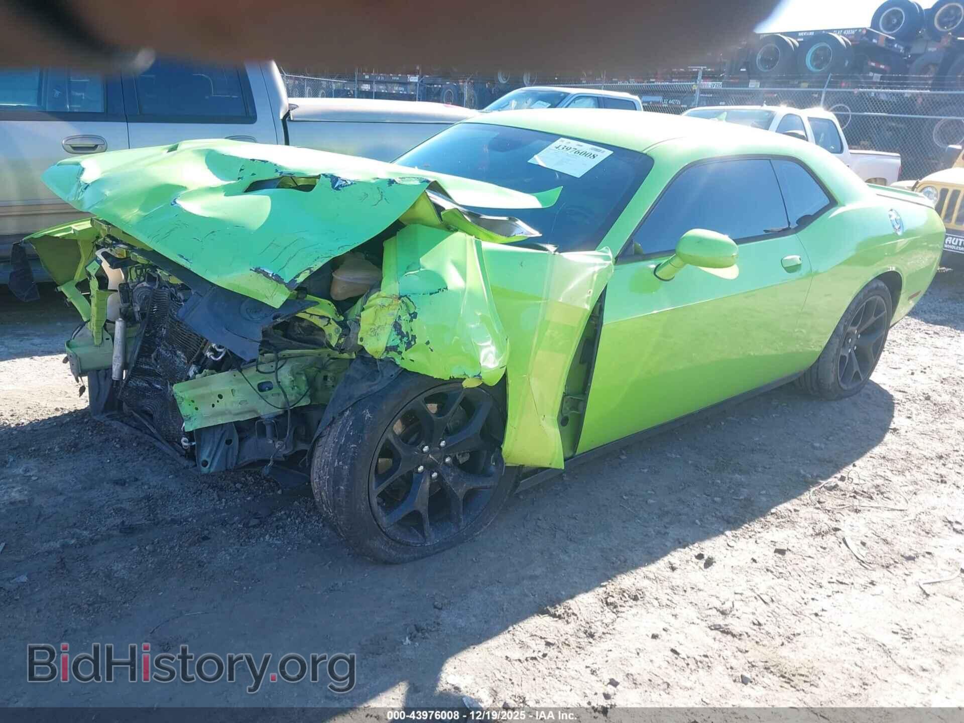 2015 DODGE CHALLENGER - VIN: 2C3CDZBT4FH708368 - Фото 2