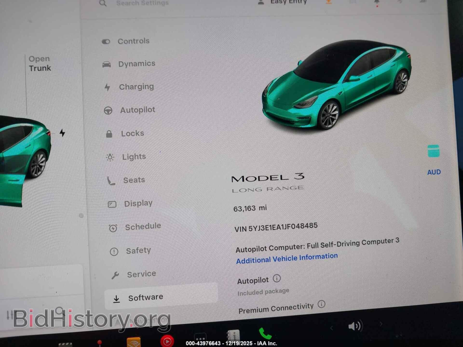 2018 TESLA MODEL 3 - VIN: 5YJ3E1EA1JF048485 - Photo 7