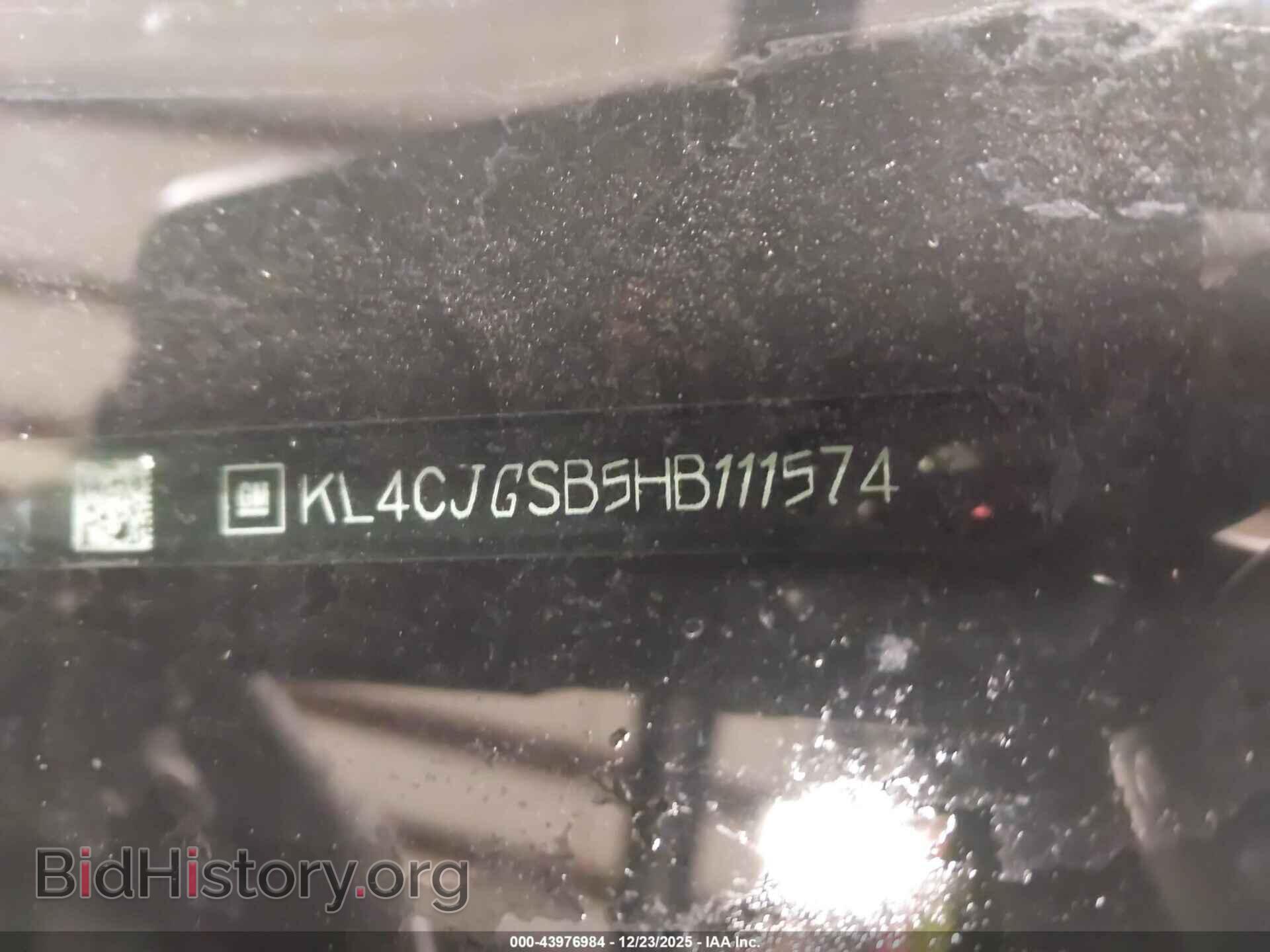 2017 BUICK ENCORE - VIN: KL4CJGSB5HB111574 - Photo 9