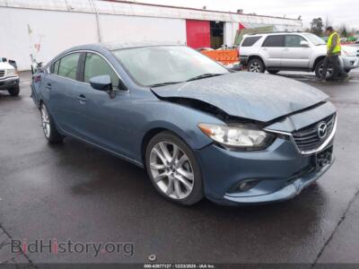 2014 Mazda MAZDA6 I Touring, синий — VIN JM1GJ1V67E1159940, IAAI