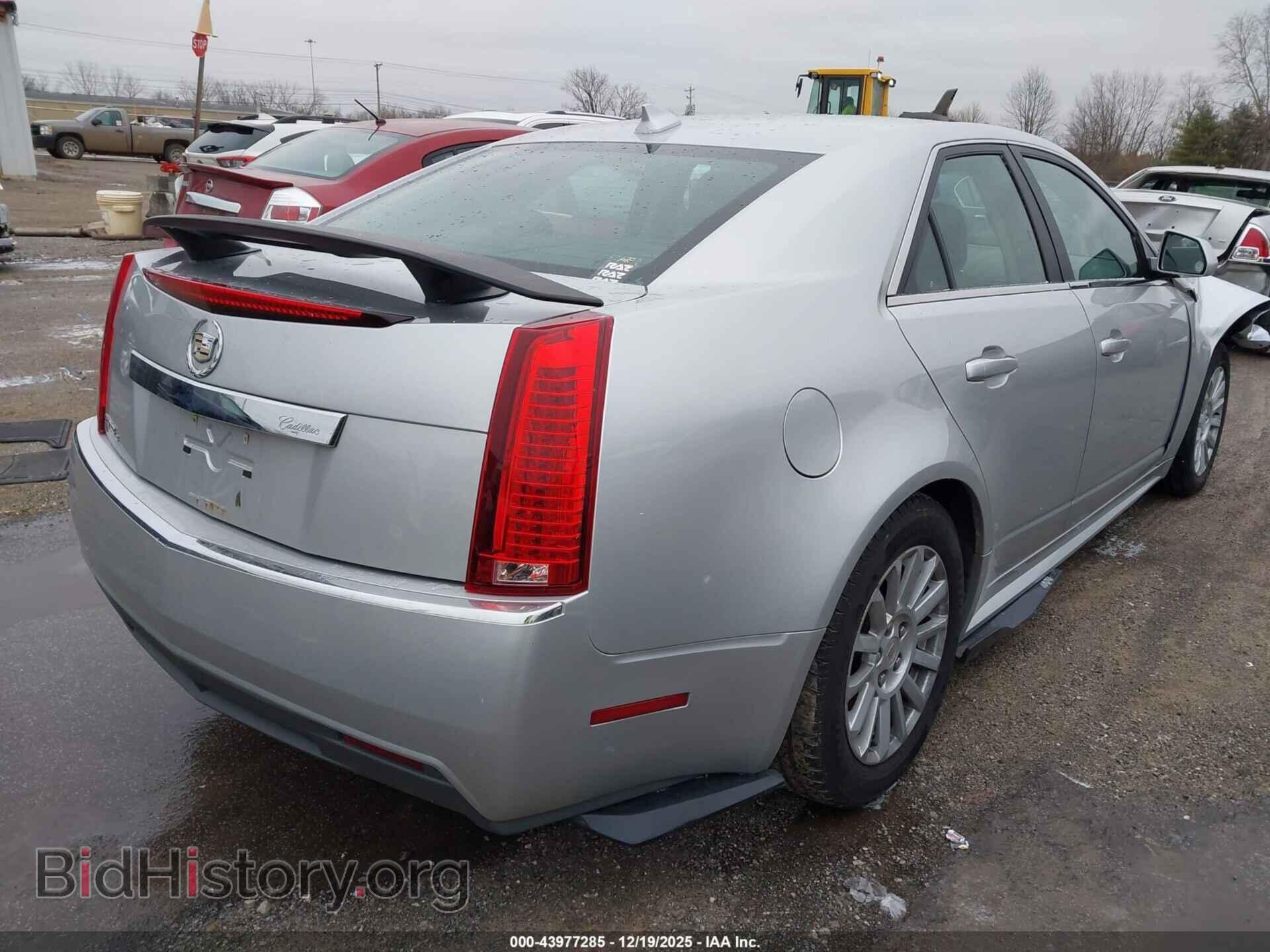 2012 CADILLAC CTS - VIN: 1G6DC5E5XC0108501 - Фото 4