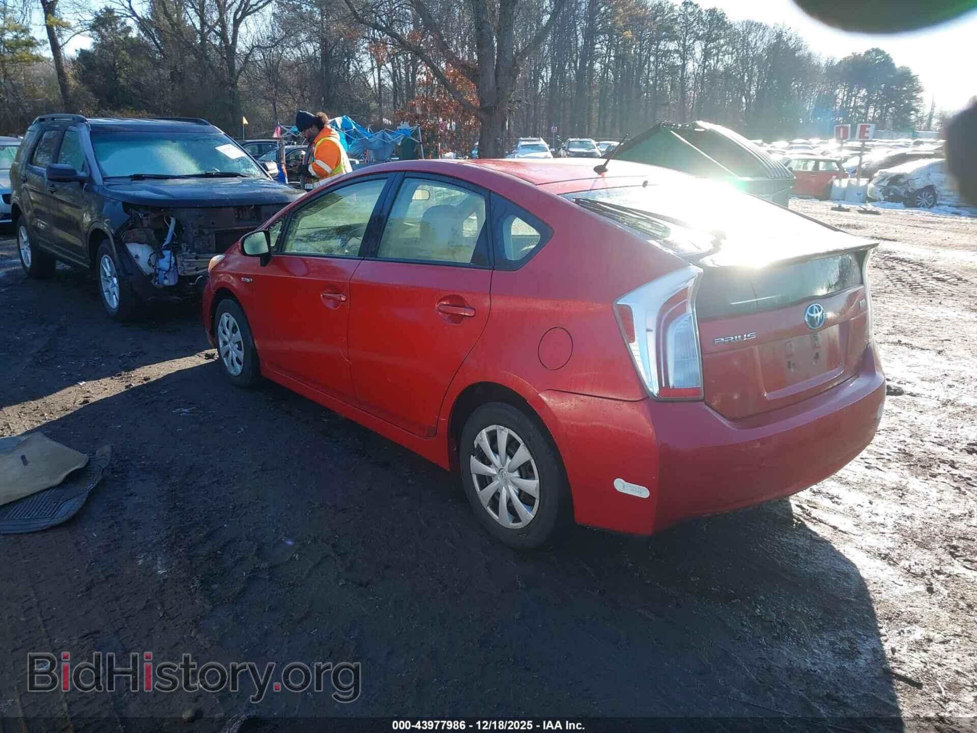 2013 TOYOTA PRIUS - VIN: JTDKN3DUXD5571884 - Фото 3