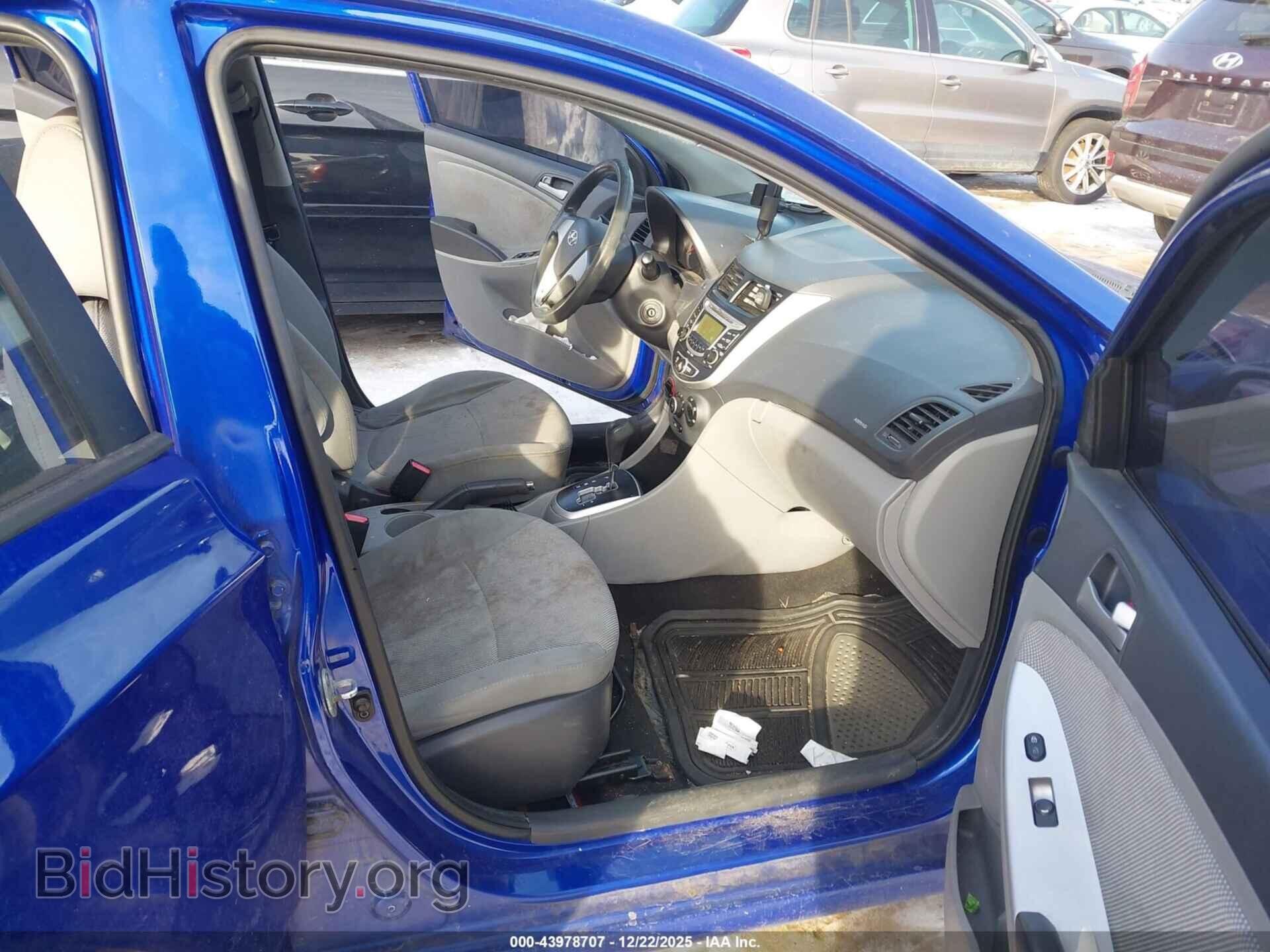 2013 HYUNDAI ACCENT - VIN: KMHCT4AE2DU392494 - Фото 5