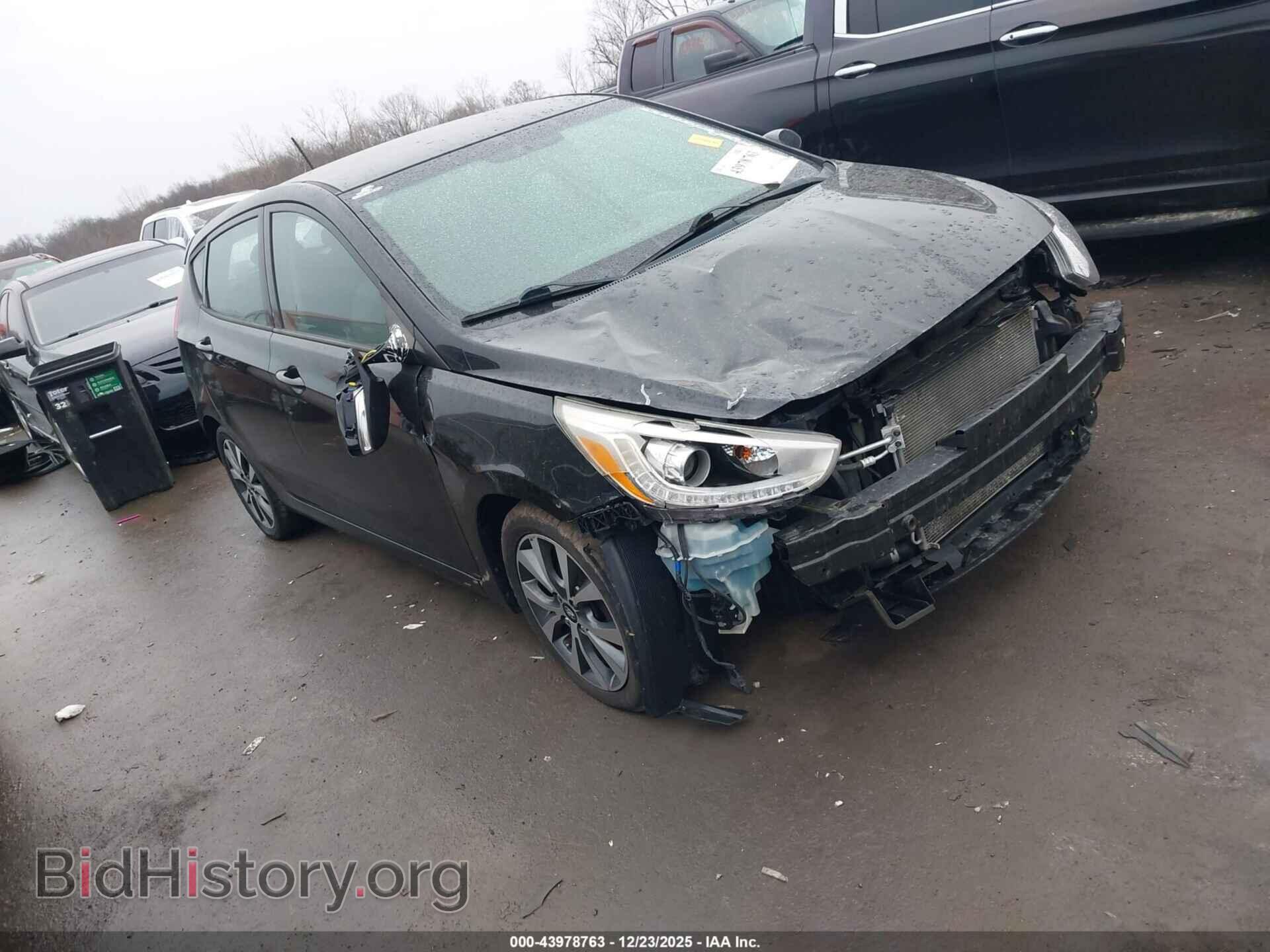 Фотография KMHCU5AE3HU354538 - HYUNDAI ACCENT 2017