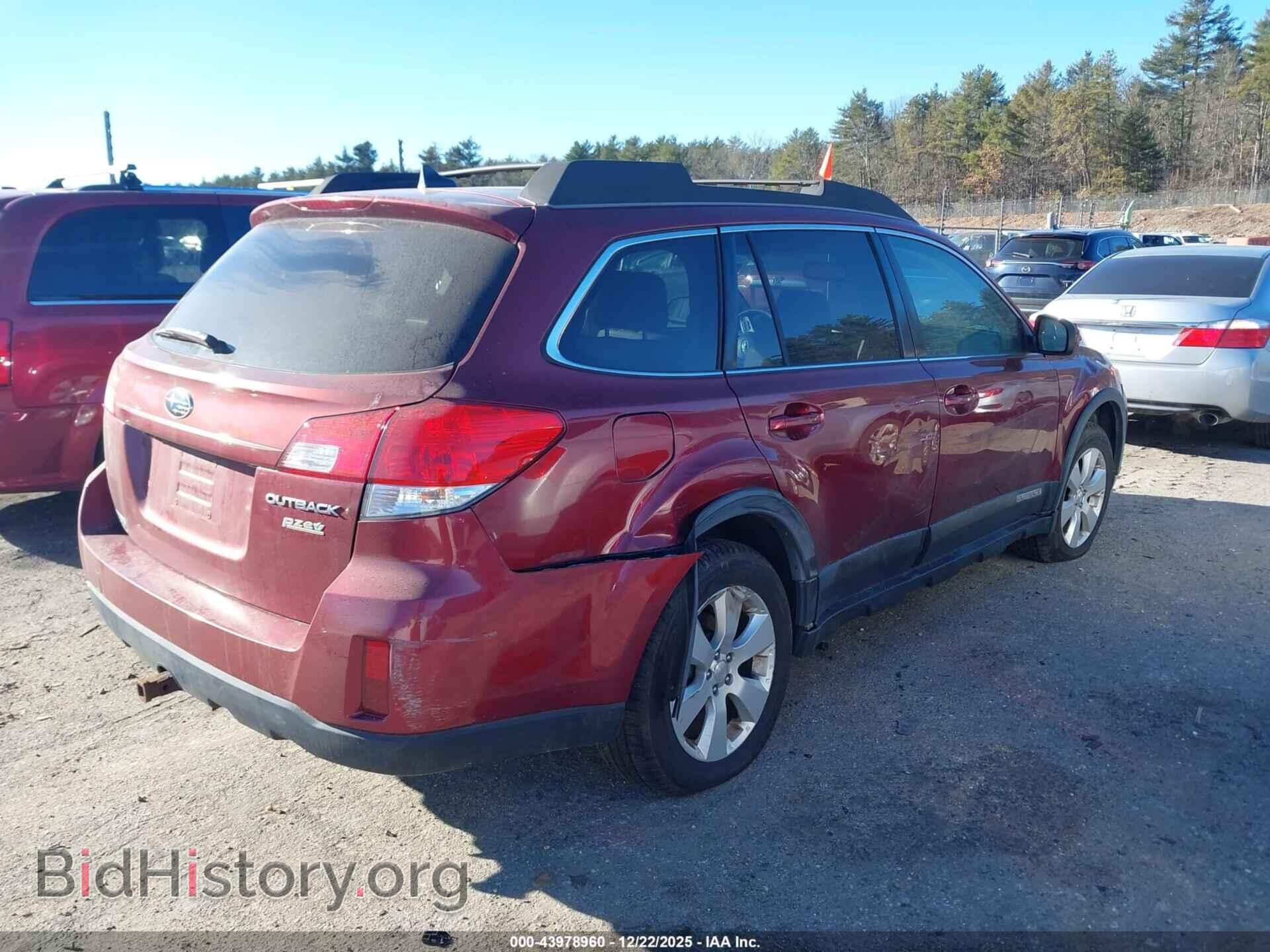 2011 SUBARU OUTBACK - VIN: 4S4BRBLC3B3398897 - Фото 4