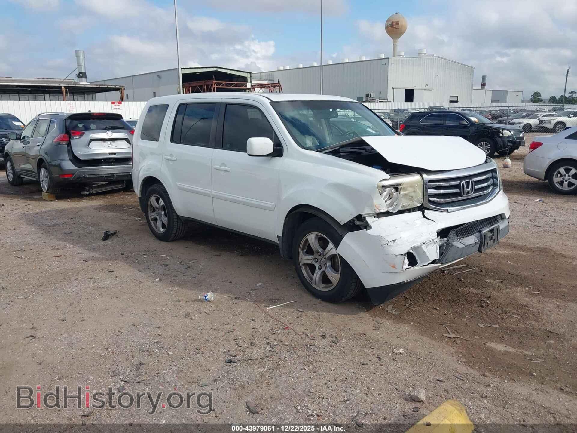 Photo 5FNYF3H55CB009625 - HONDA PILOT 2012
