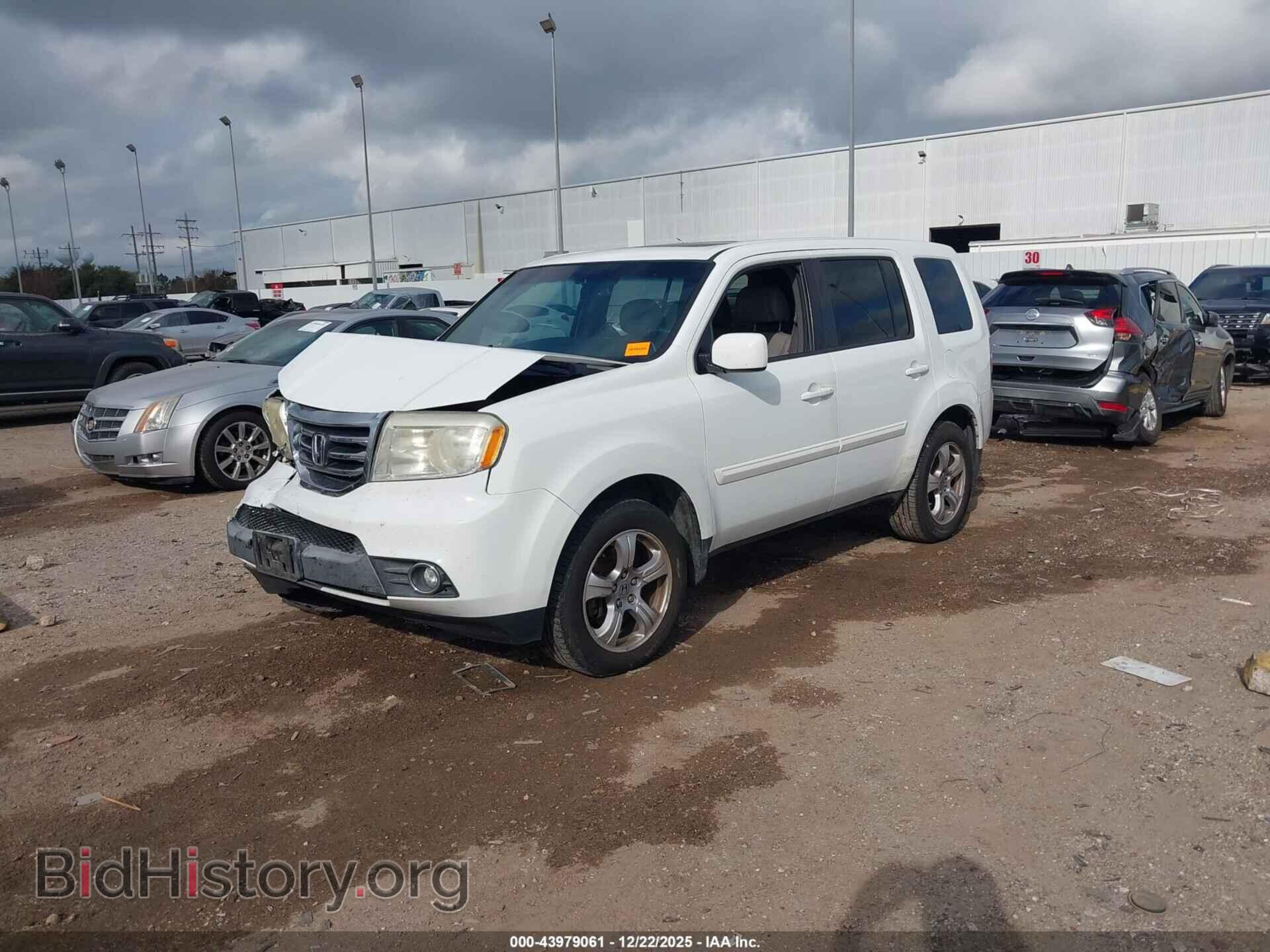 2012 HONDA PILOT - VIN: 5FNYF3H55CB009625 - Фото 2