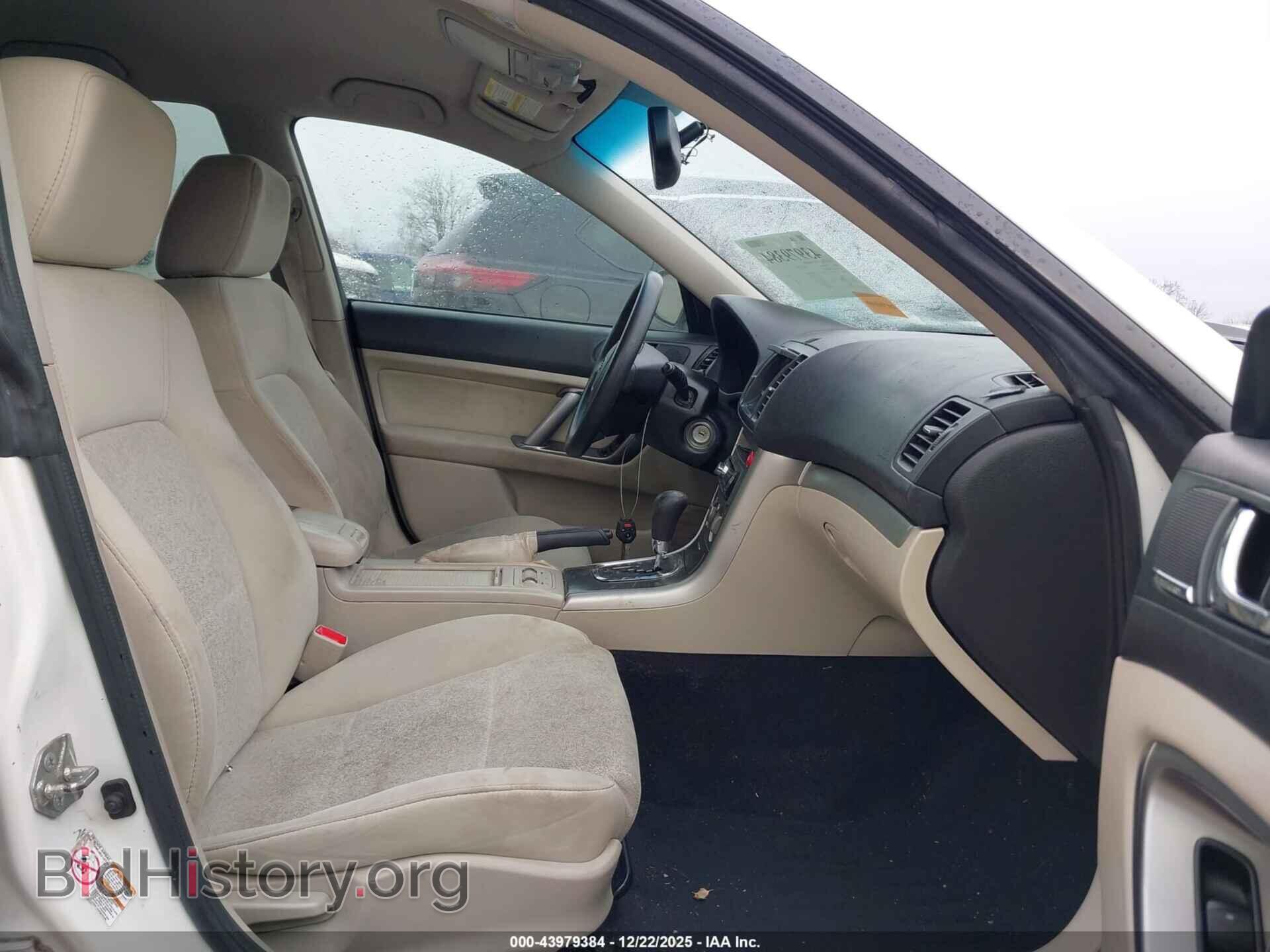 2009 SUBARU OUTBACK - VIN: 4S4BP61C297344476 - Фото 5