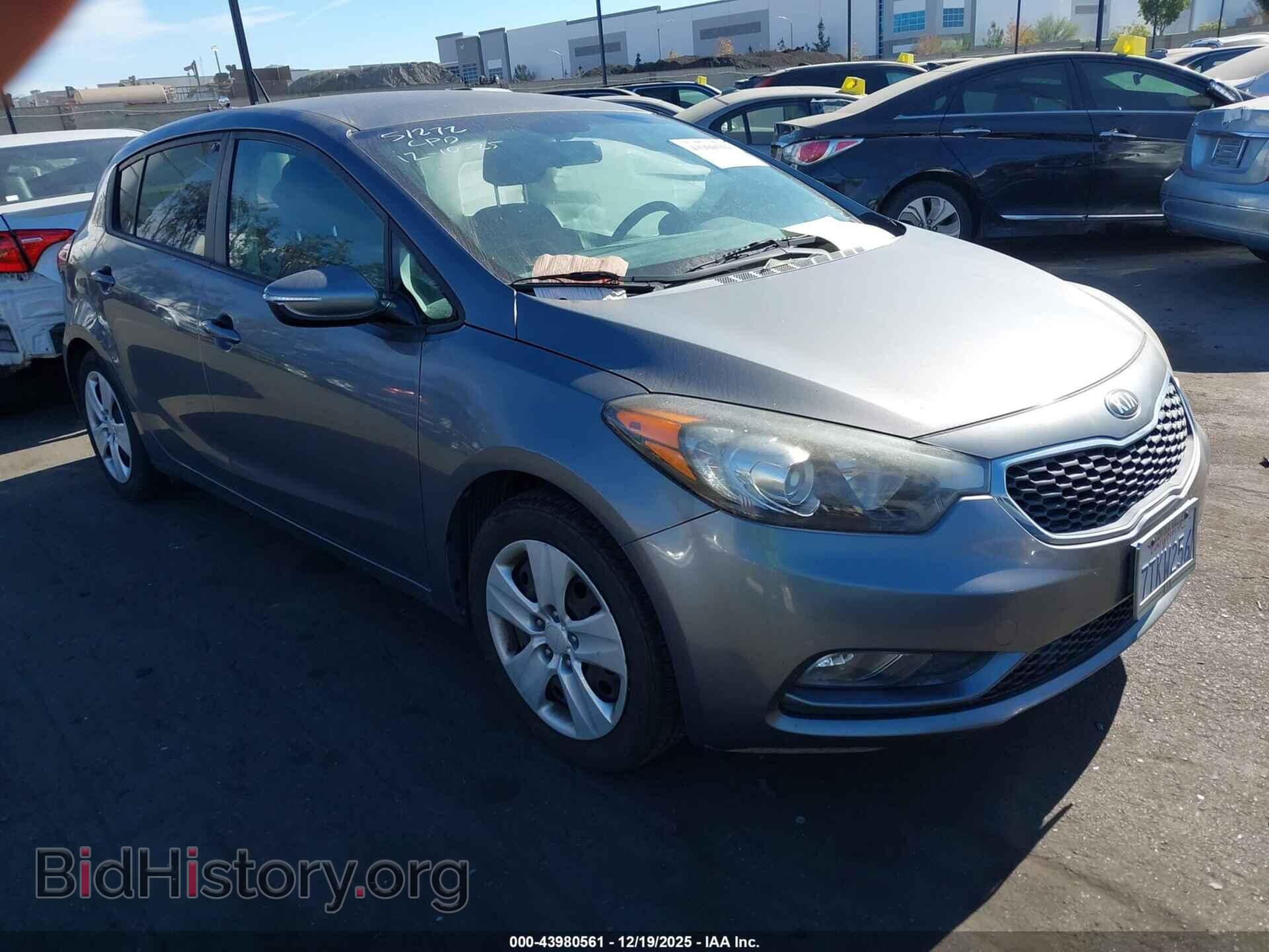 Фотография KNAFK5A85G5636574 - KIA FORTE 2016