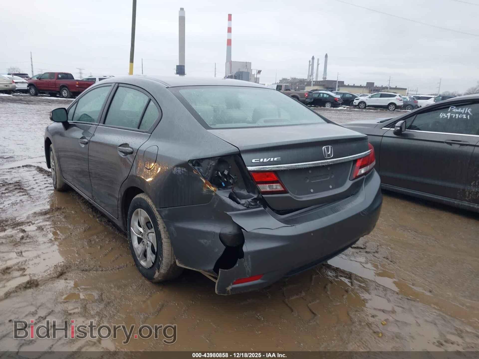 2013 HONDA CIVIC - VIN: 2HGFB2F52DH545560 - Фото 3