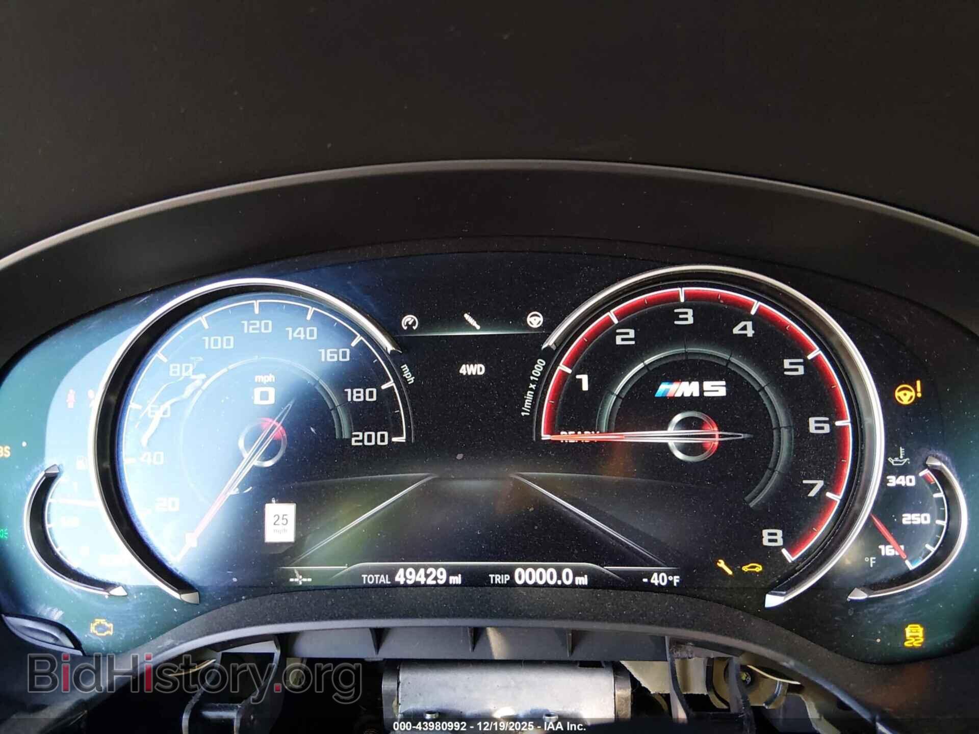 2019 BMW M5 - VIN: WBSJF0C54KB285456 - Photo 7