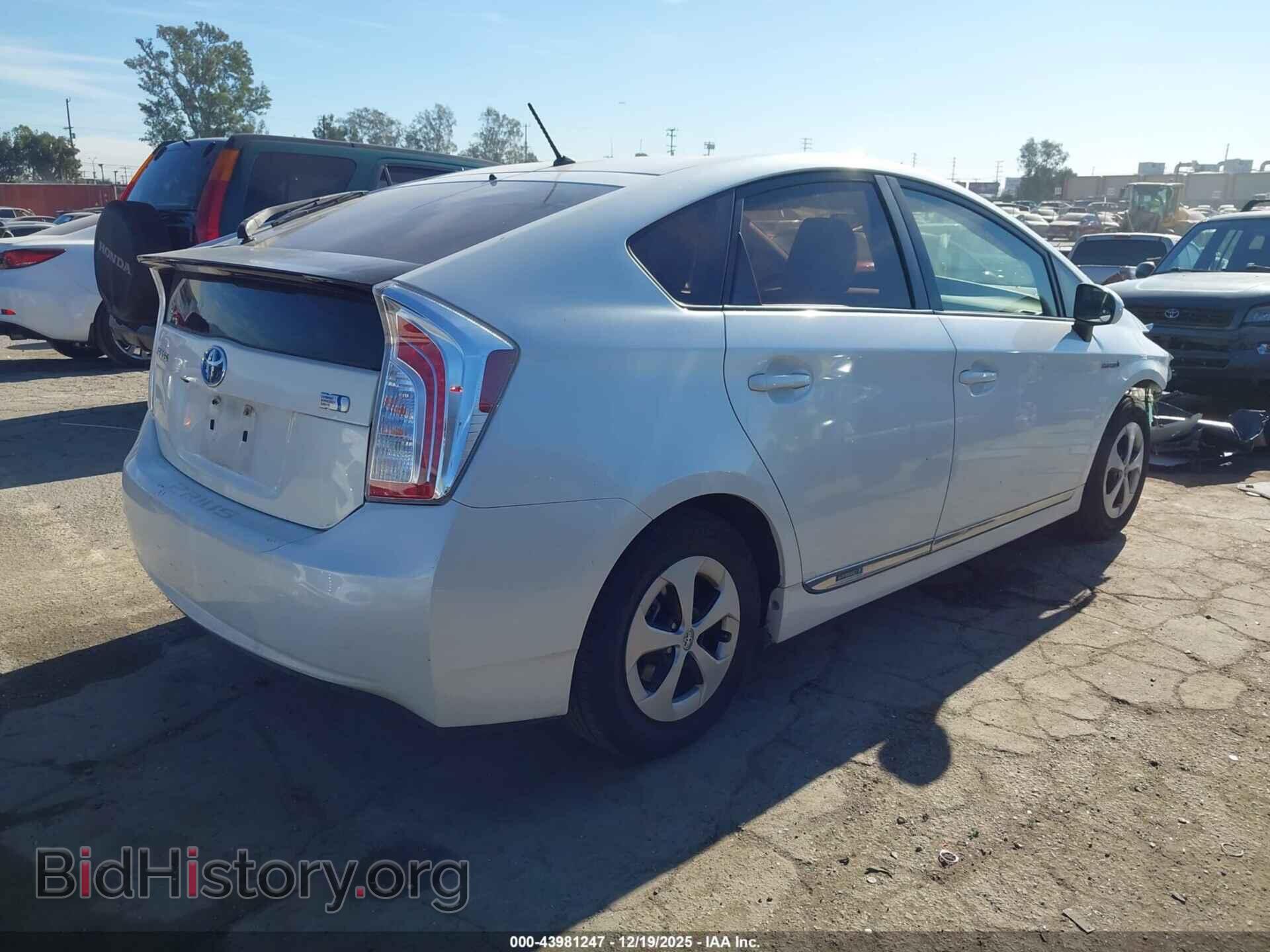 2015 TOYOTA PRIUS - VIN: JTDKN3DU8F1982985 - Фото 4