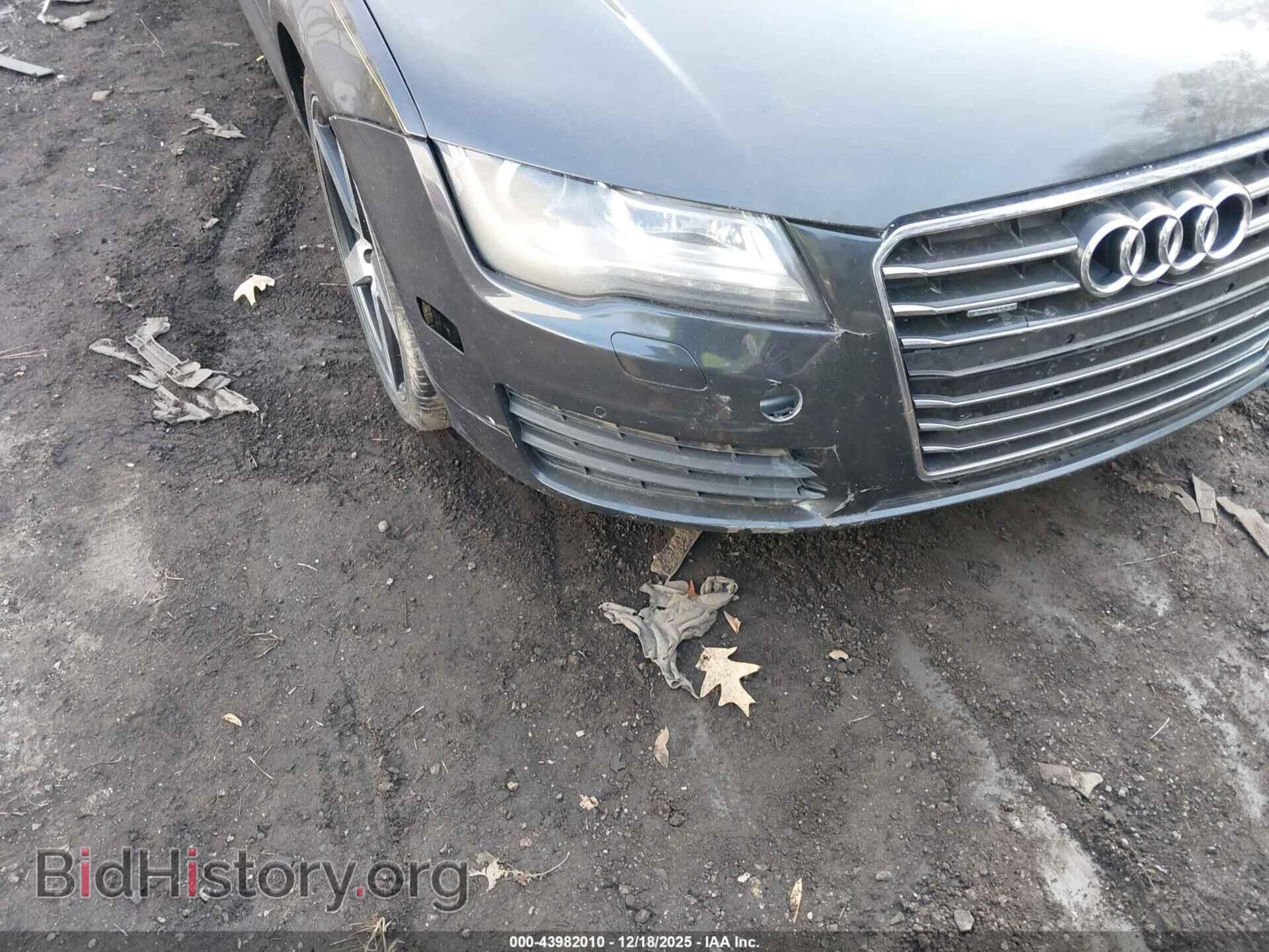 2012 AUDI A7 - VIN: WAUSGAFC2CN005250 - Фото 6