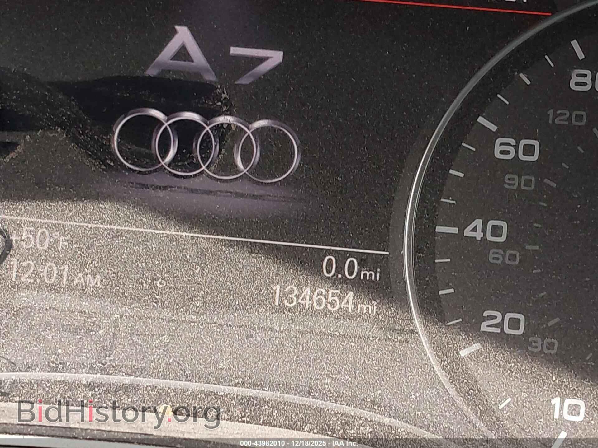 2012 AUDI A7 - VIN: WAUSGAFC2CN005250 - Фото 7