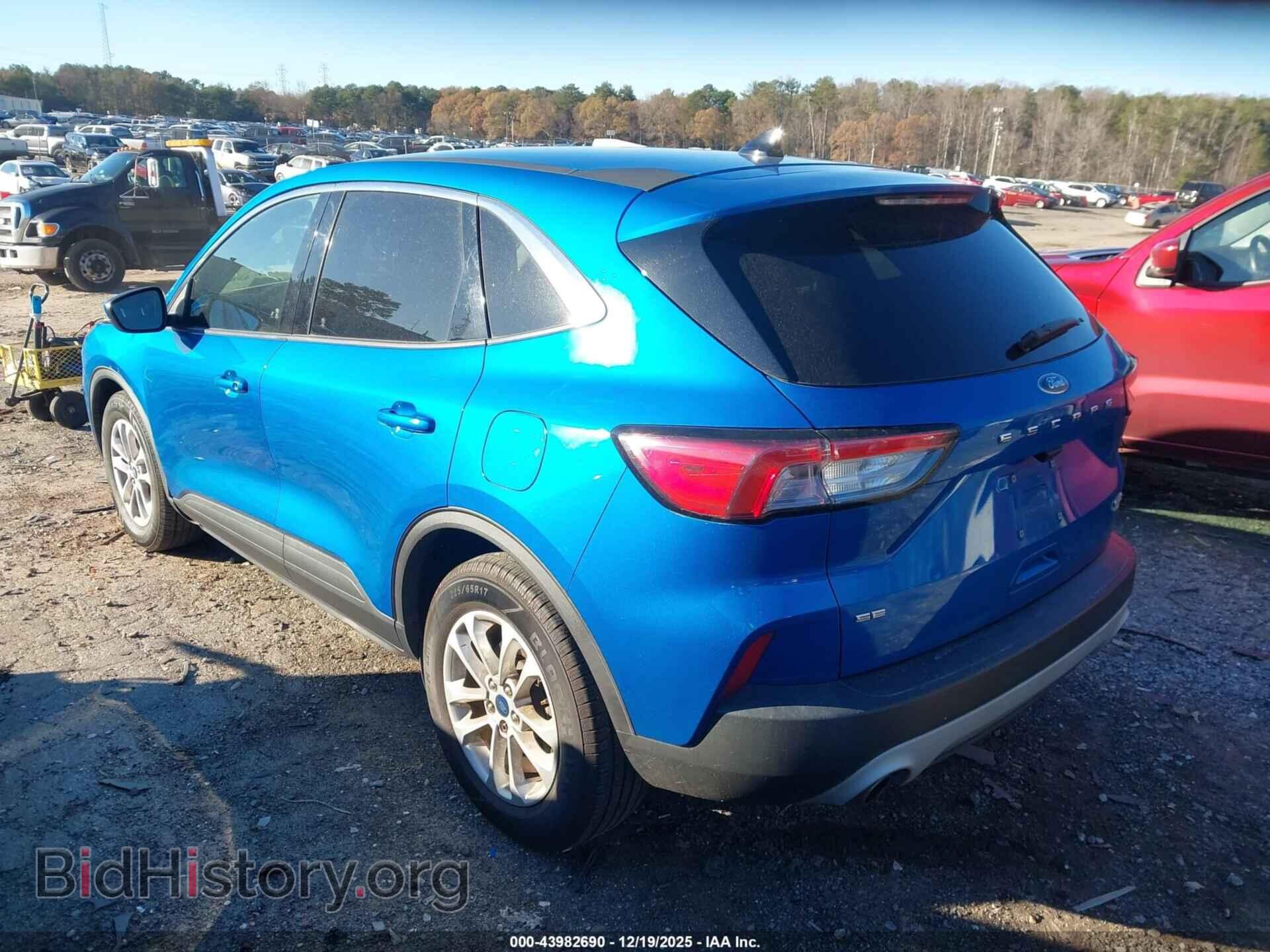 2020 FORD ESCAPE - VIN: 1FMCU0G6XLUA76667 - Фото 3