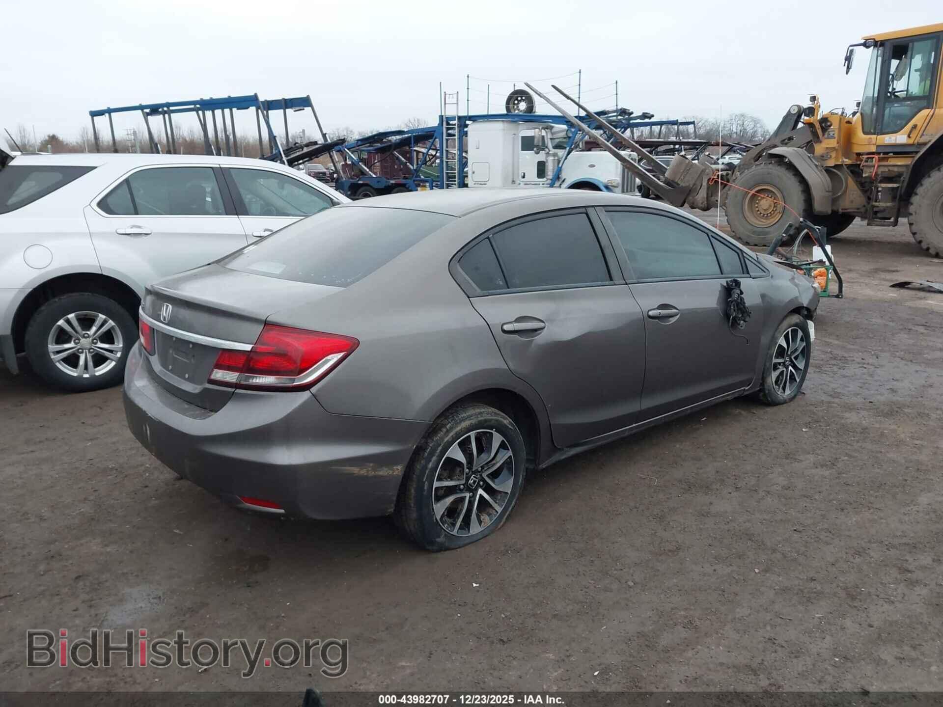 2014 HONDA CIVIC - VIN: 2HGFB2F81EH553340 - Фото 4