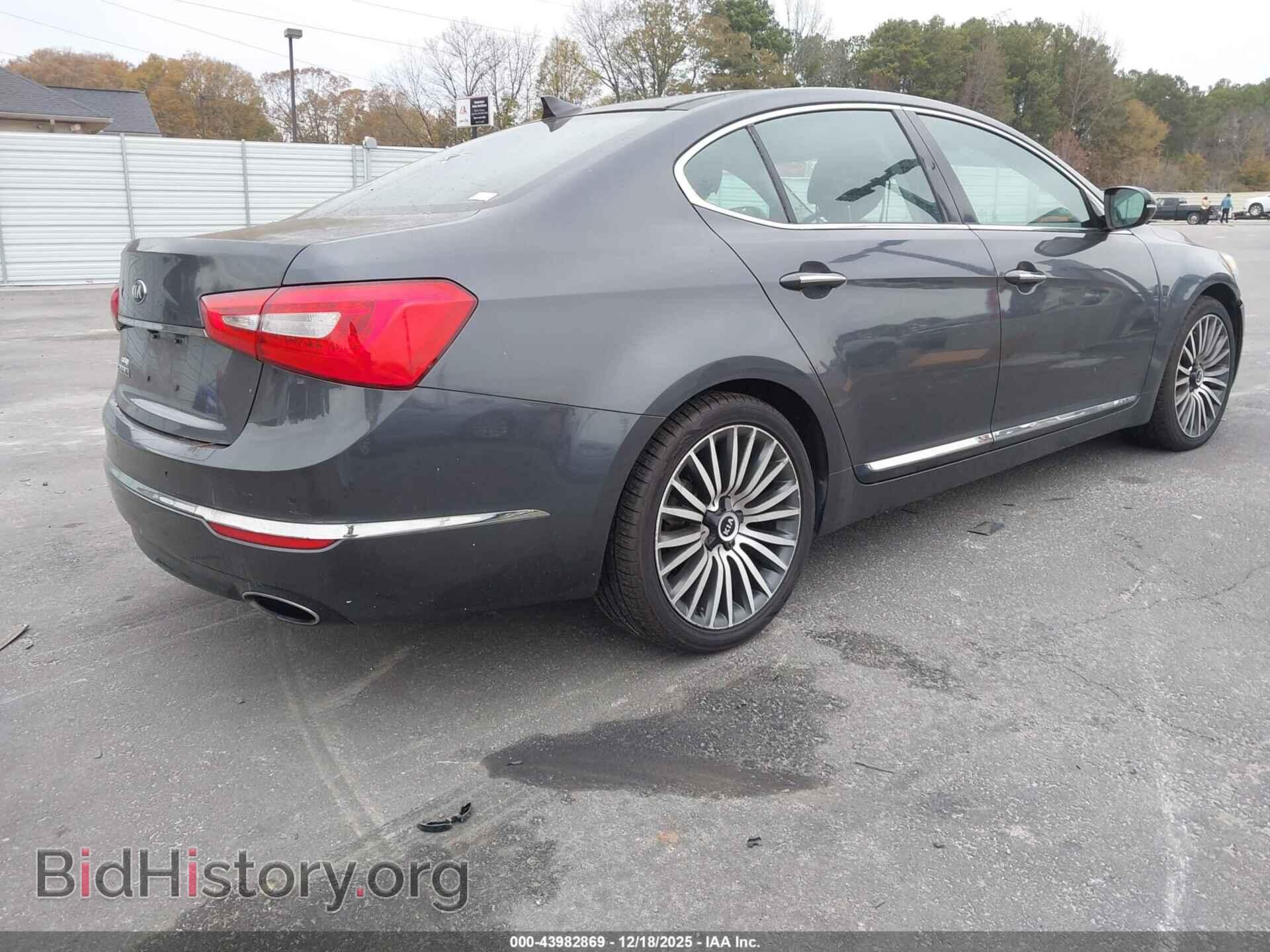 2014 KIA CADENZA - VIN: KNALN4D74E5128472 - Фото 4