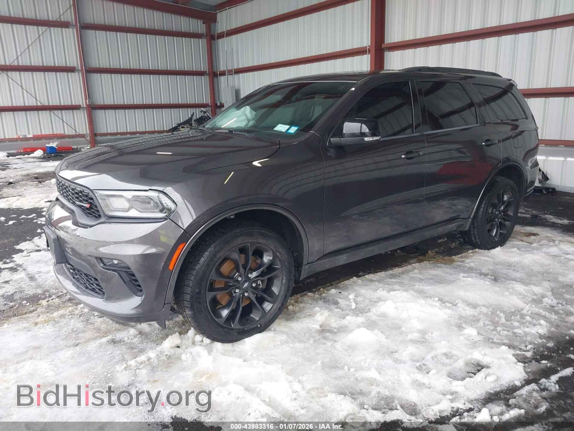 2021 DODGE DURANGO - VIN: 1C4RDJDG8MC607616 - Фото 2