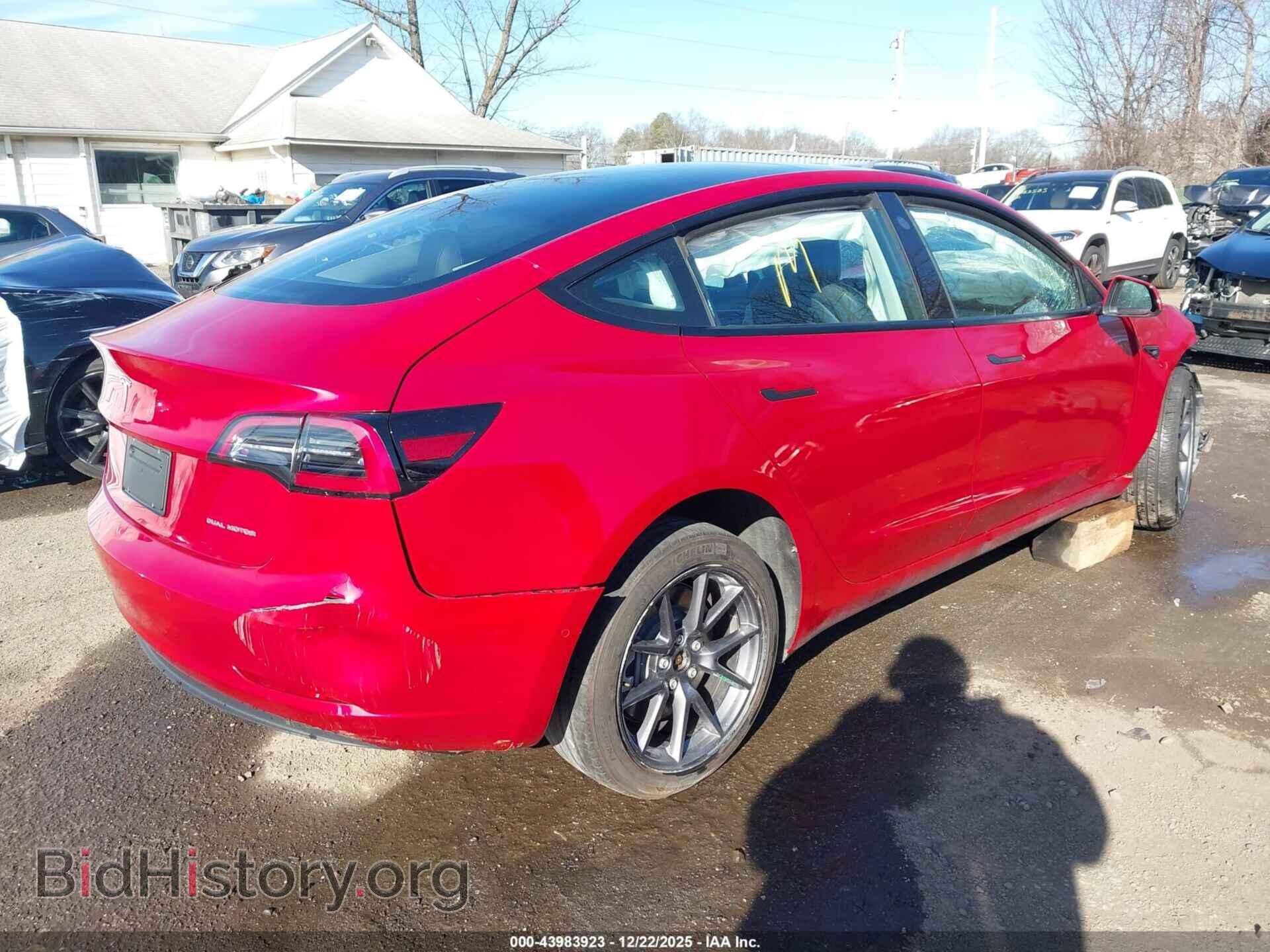 2022 TESLA MODEL 3 - VIN: 5YJ3E1EB5NF175500 - Фото 4