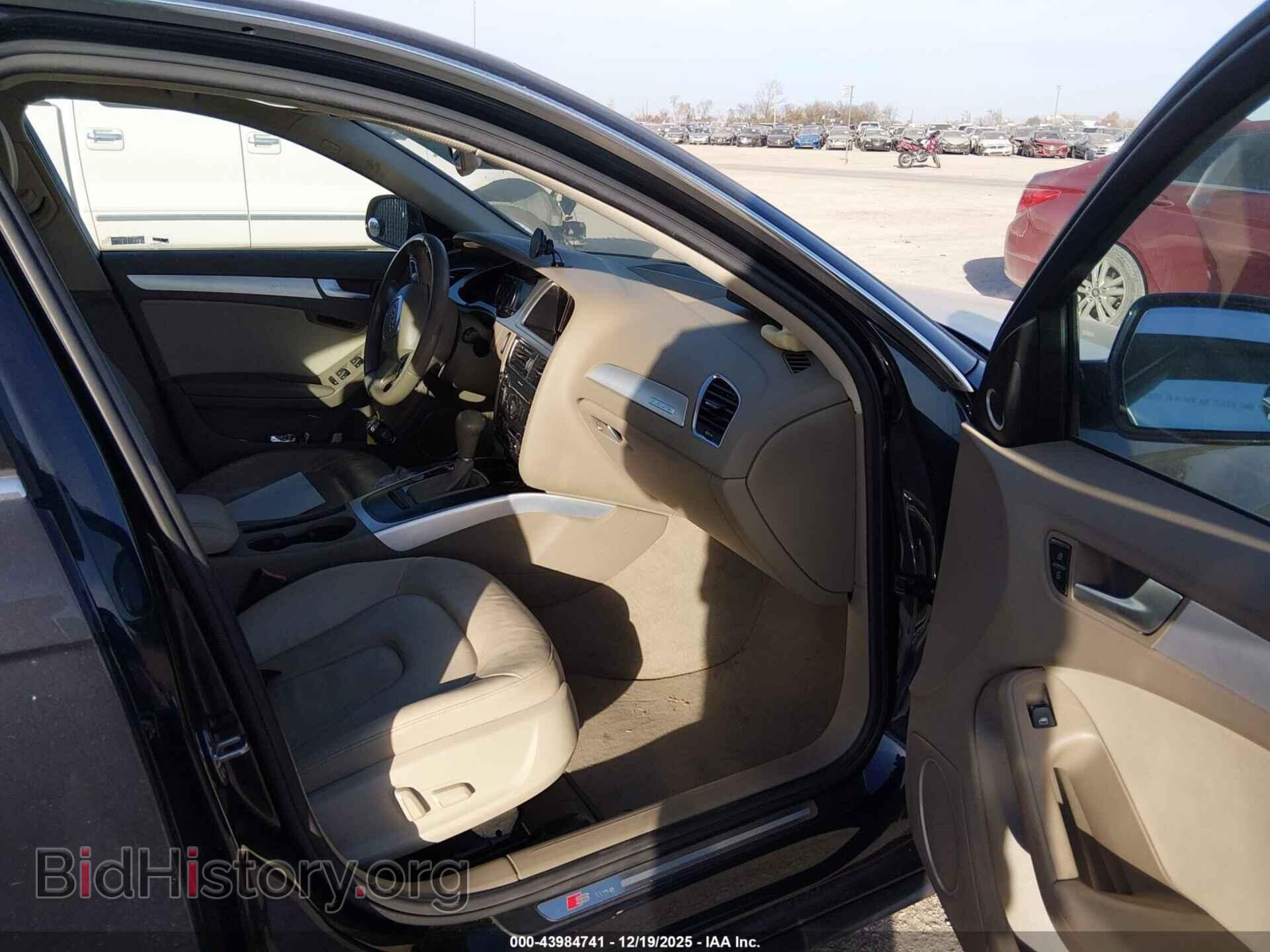 2012 AUDI A4 - VIN: WAUFFBFL5CA118837 - Photo 5