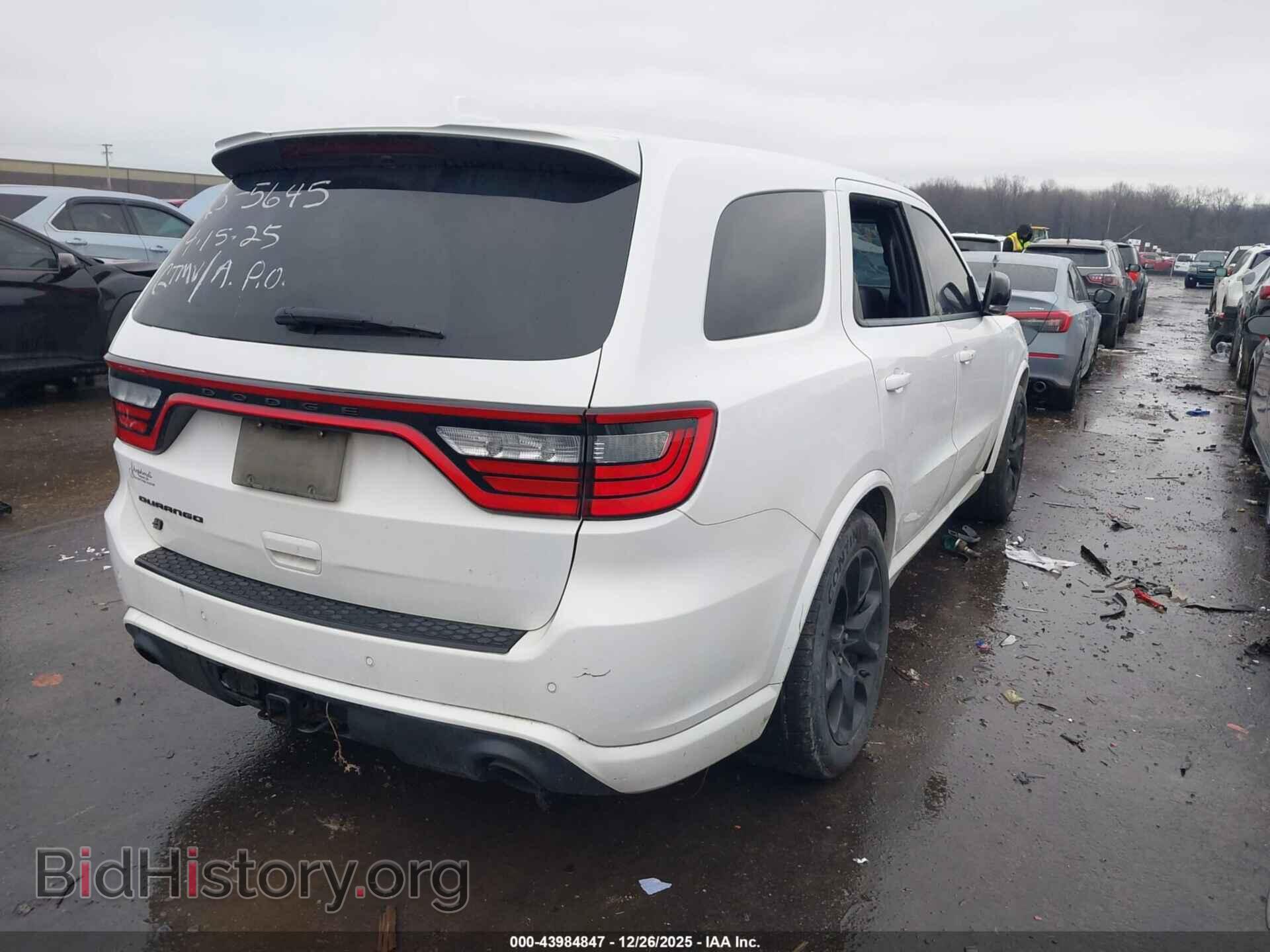2021 DODGE DURANGO - VIN: 1C4SDJGJXMC850546 - Фото 4