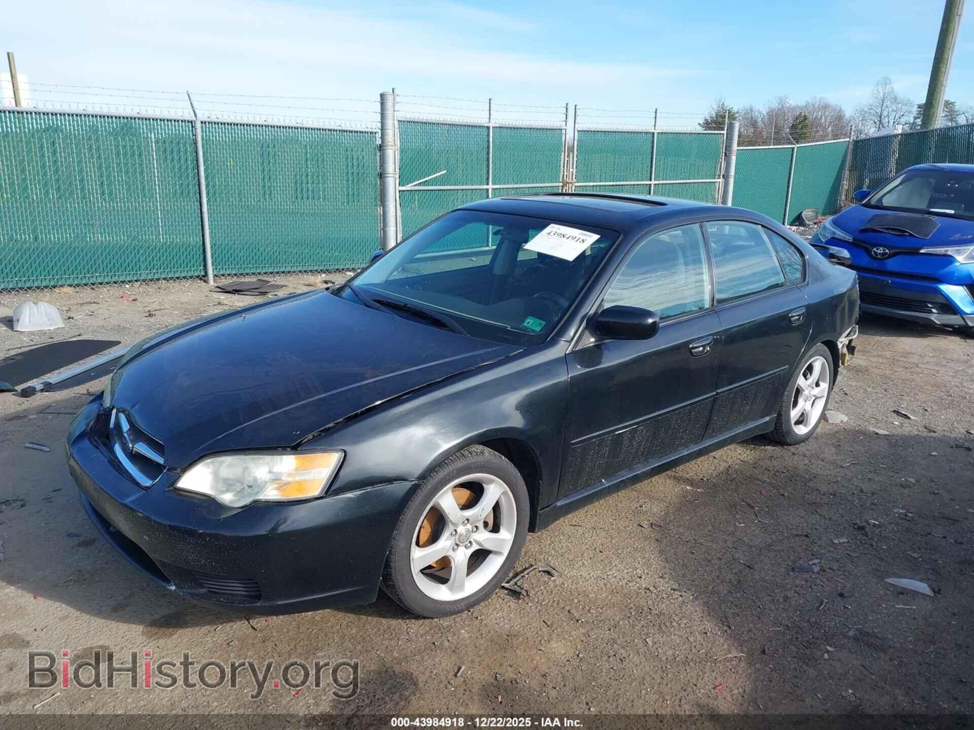 2007 SUBARU LEGACY - VIN: 4S3BL616677212554 - Фото 2