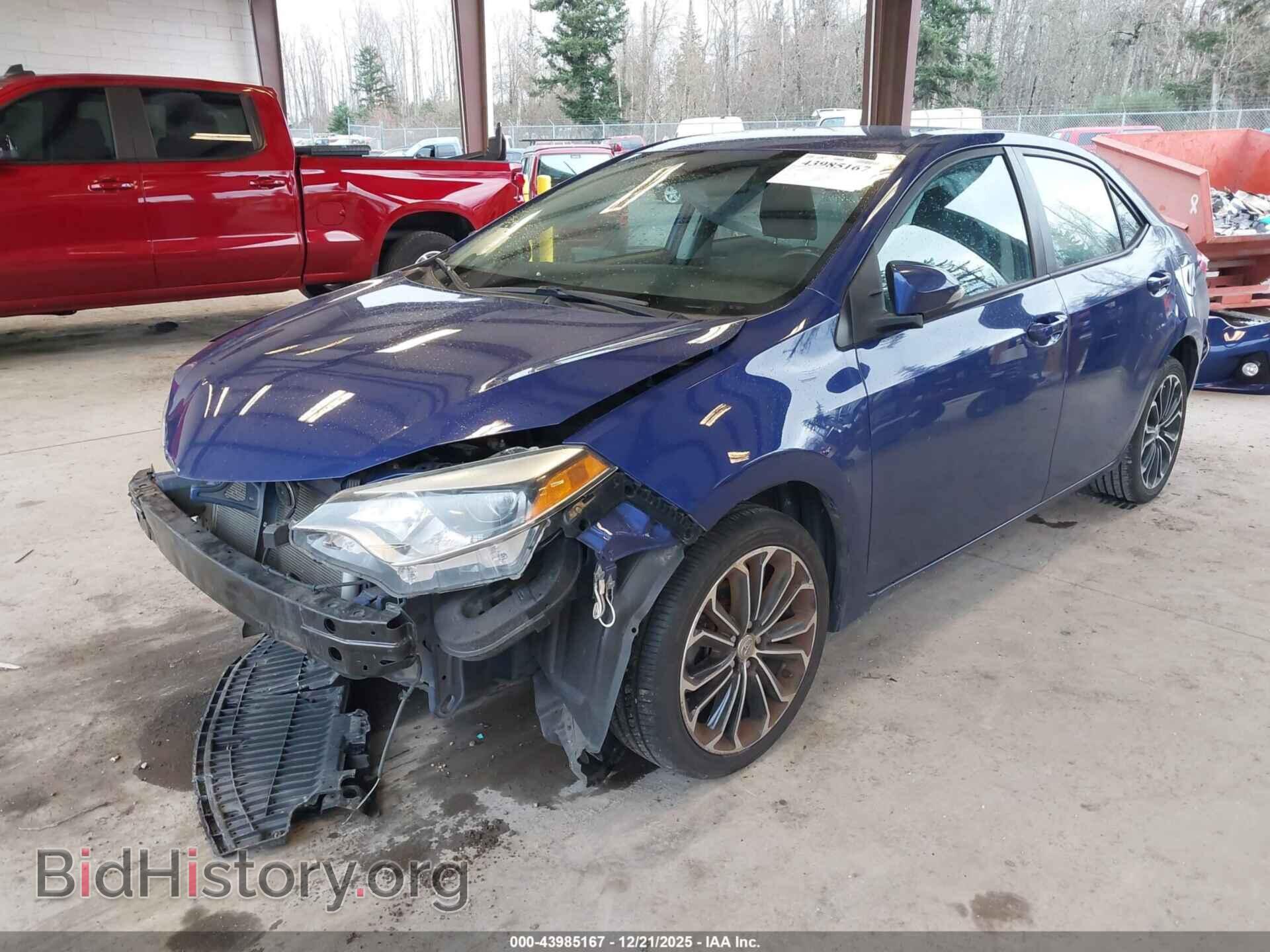 2016 TOYOTA COROLLA - VIN: 5YFBURHE6GP437843 - Фото 2