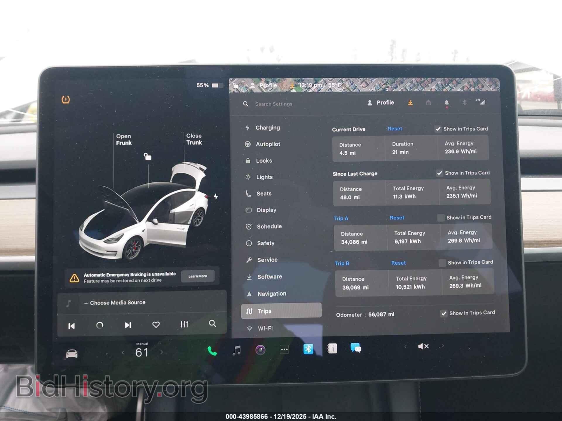 2021 TESLA MODEL 3 - VIN: 5YJ3E1EC8MF055455 - Фото 7