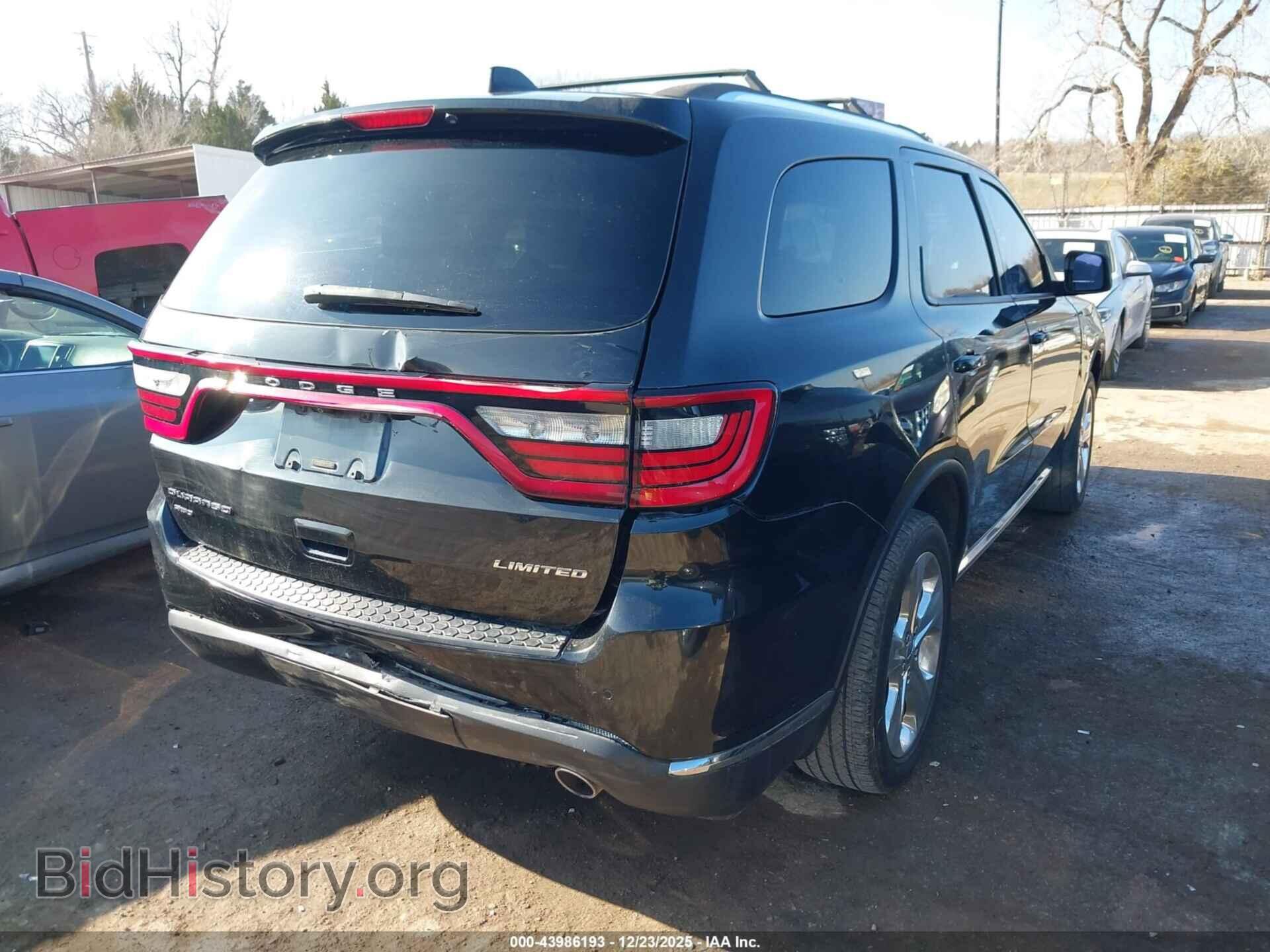 2014 DODGE DURANGO - VIN: 1C4RDJDG2EC383342 - Фото 4