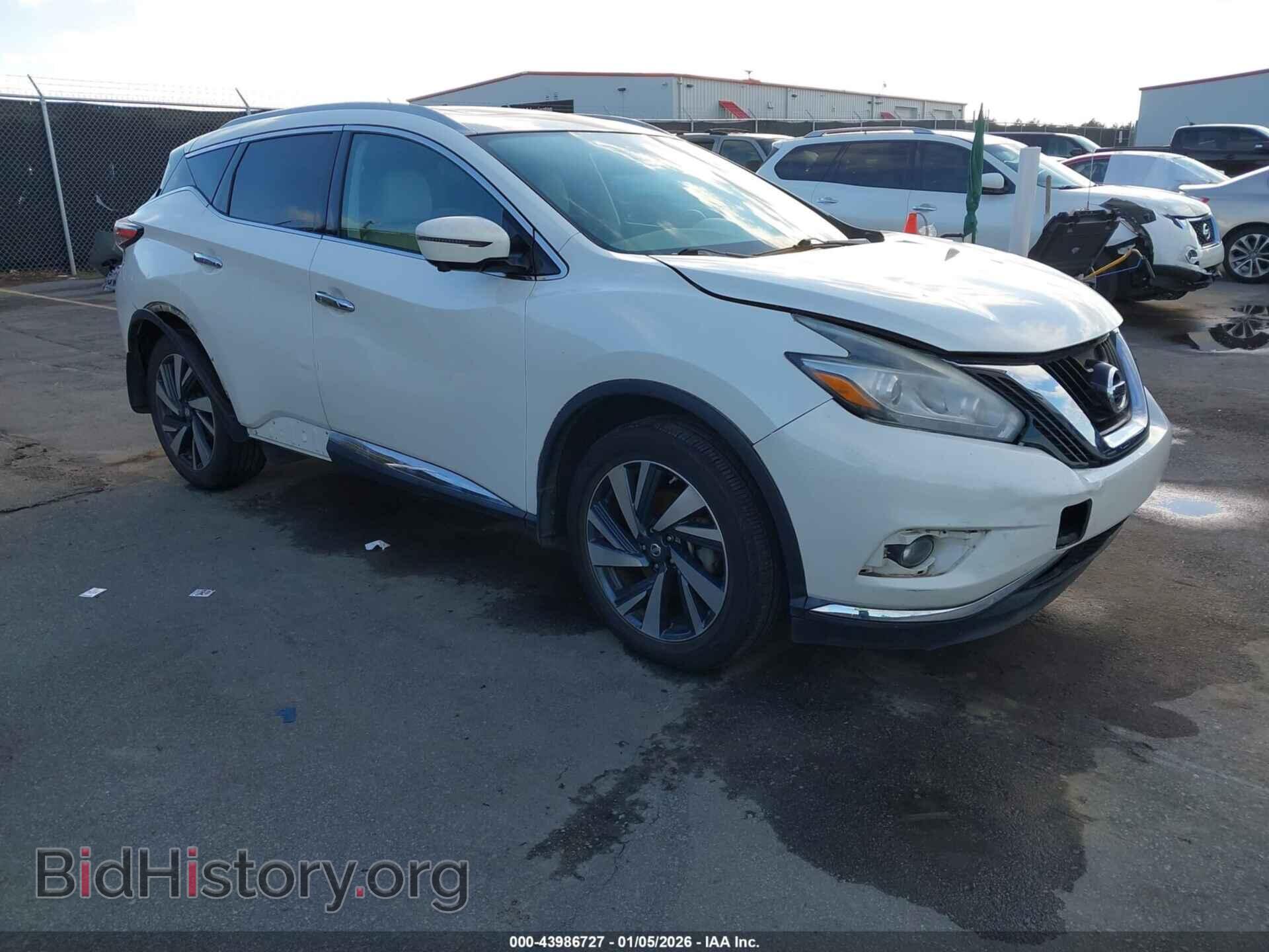 Фотография 5N1AZ2MG7GN170166 - NISSAN MURANO 2016