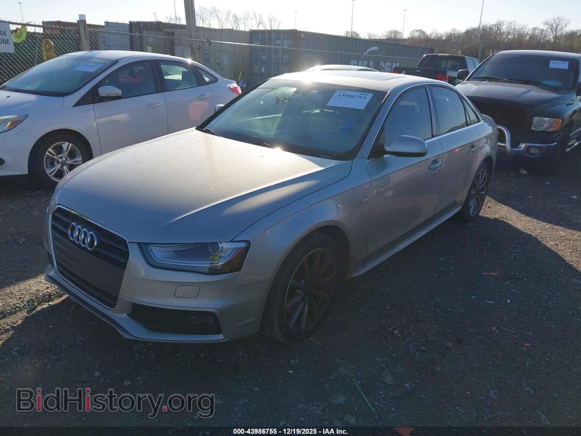 2014 AUDI A4 - VIN: WAUFFAFL9EA071373 - Фото 2