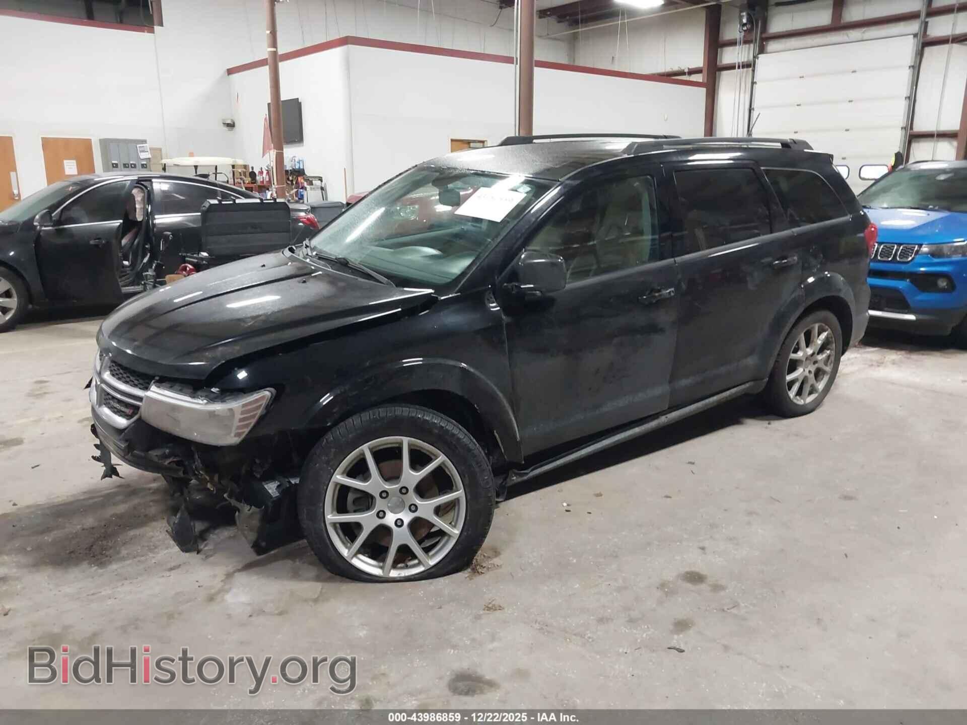 2014 DODGE JOURNEY - VIN: 3C4PDCBB4ET172383 - Фото 2