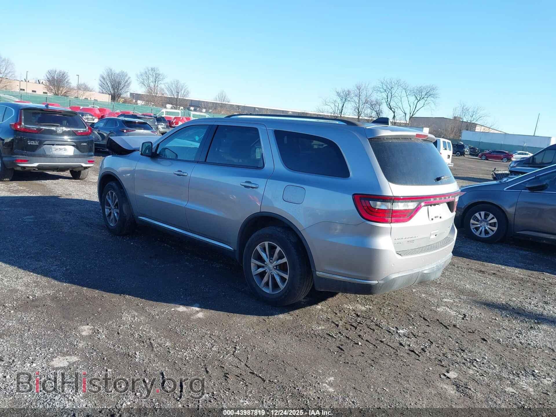 2015 DODGE DURANGO - VIN: 1C4RDJDG5FC715582 - Фото 3