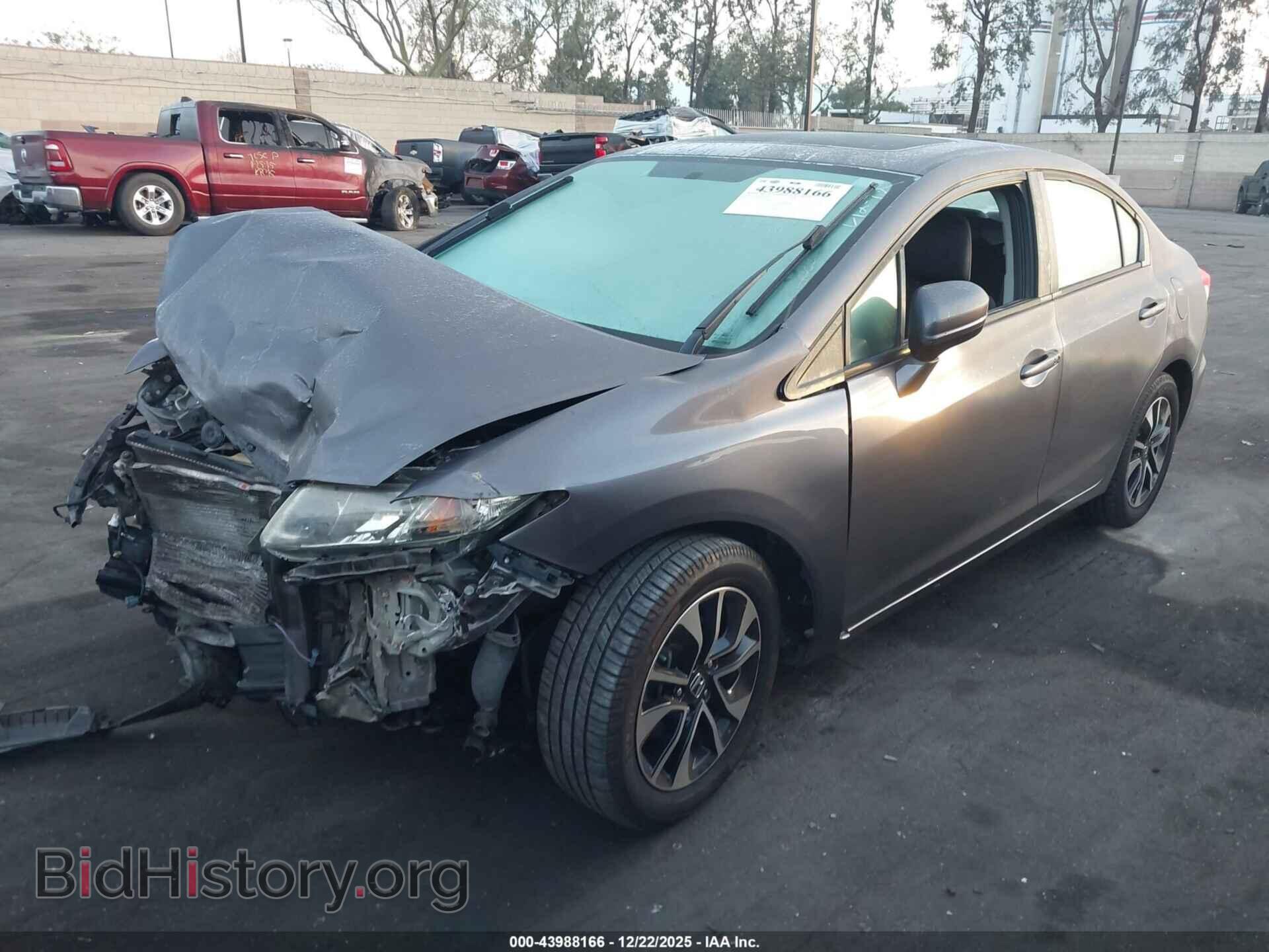 2014 HONDA CIVIC - VIN: 19XFB2F8XEE262801 - Фото 2
