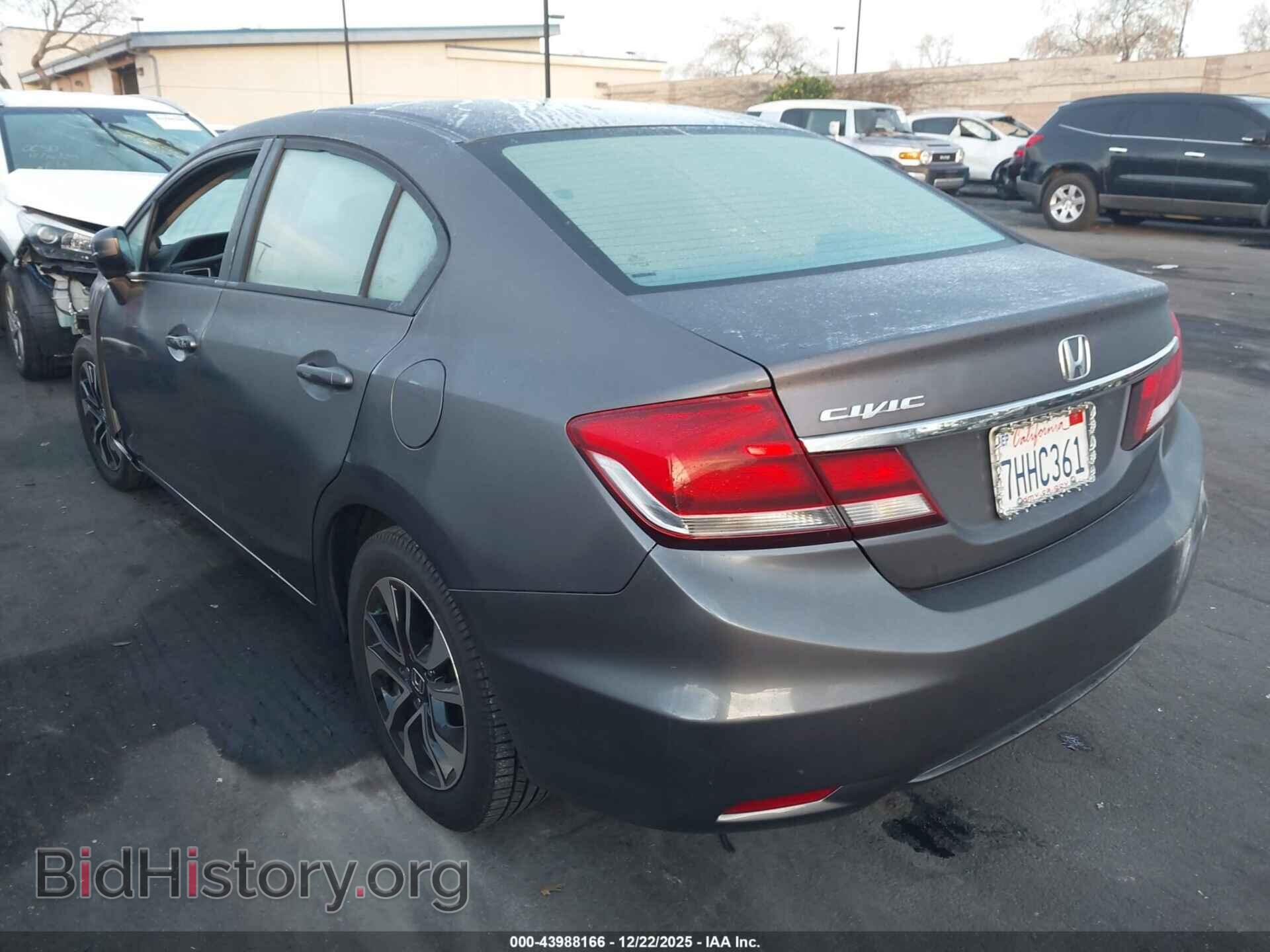 2014 HONDA CIVIC - VIN: 19XFB2F8XEE262801 - Фото 3