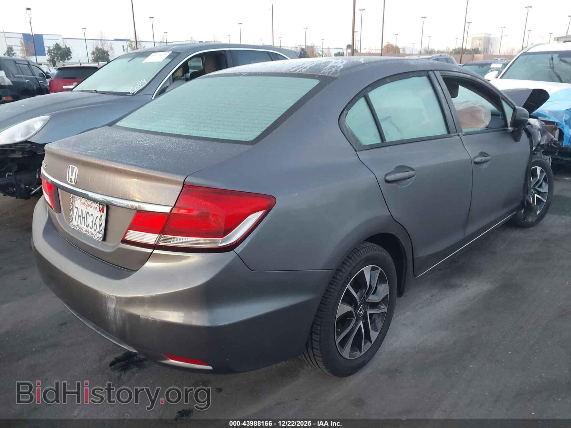 2014 HONDA CIVIC - VIN: 19XFB2F8XEE262801 - Фото 4