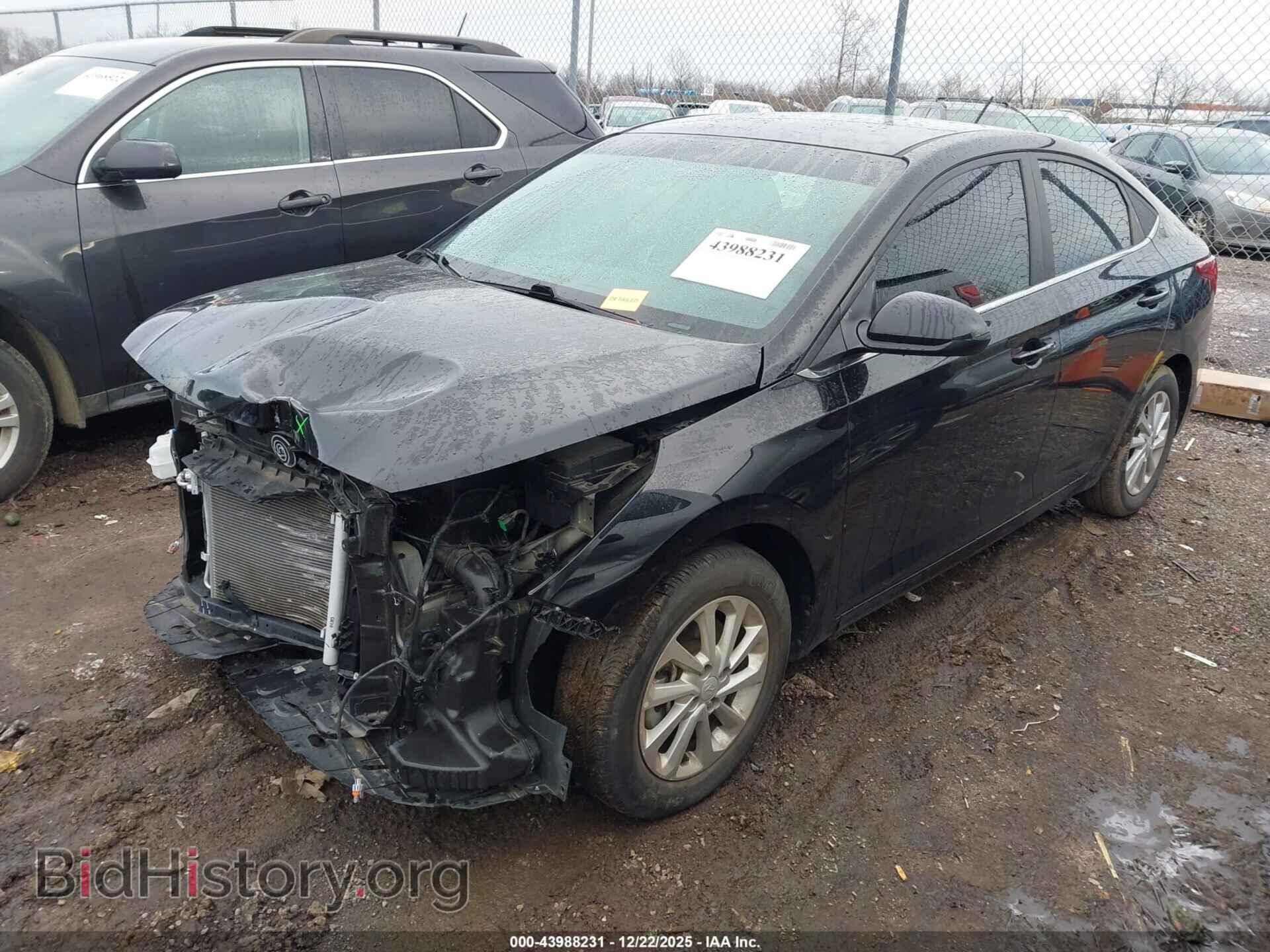 2022 HYUNDAI ACCENT - VIN: 3KPC24A61NE167547 - Фото 2