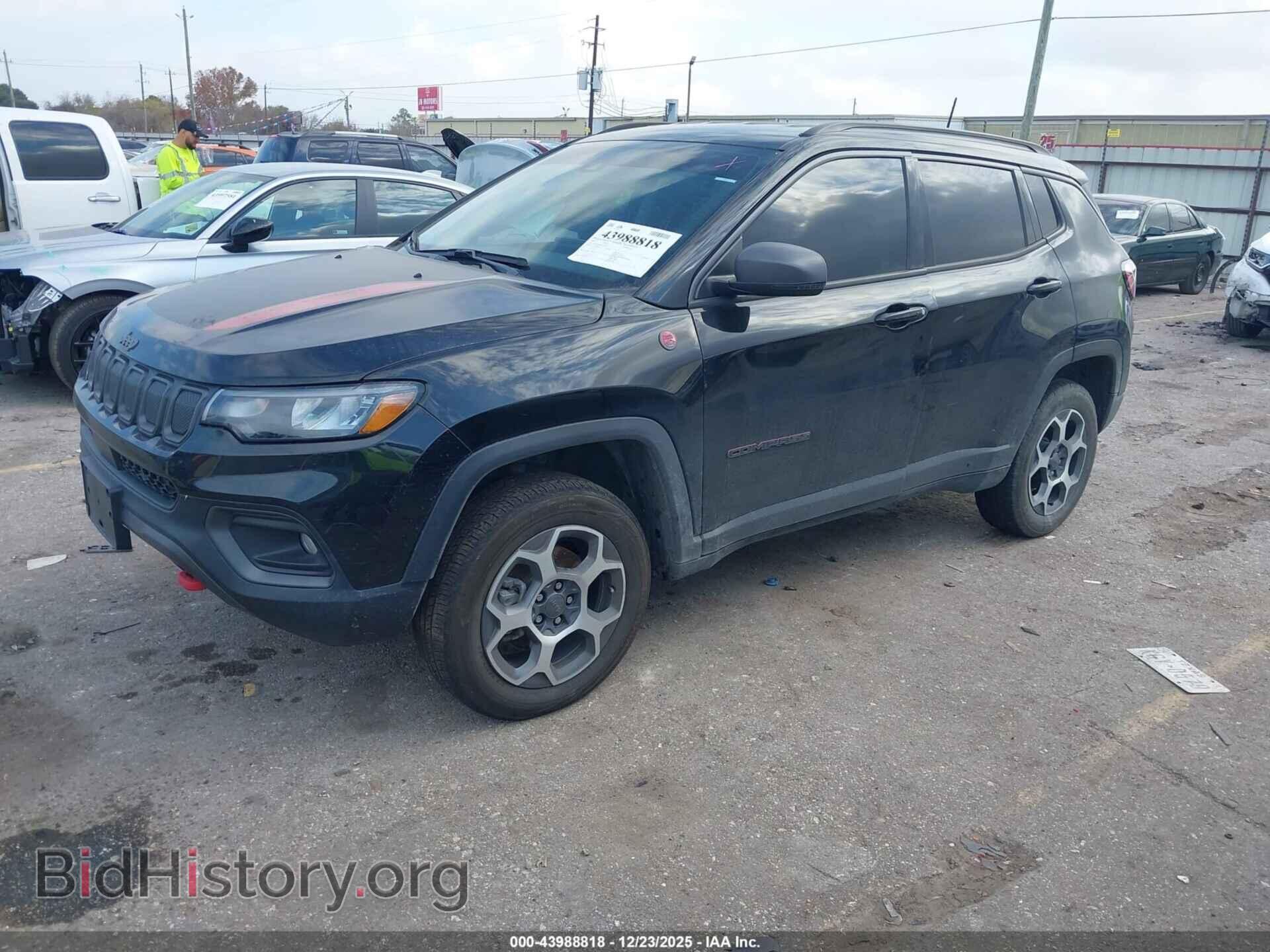 2022 JEEP COMPASS - VIN: 3C4NJDDB2NT158923 - Фото 2